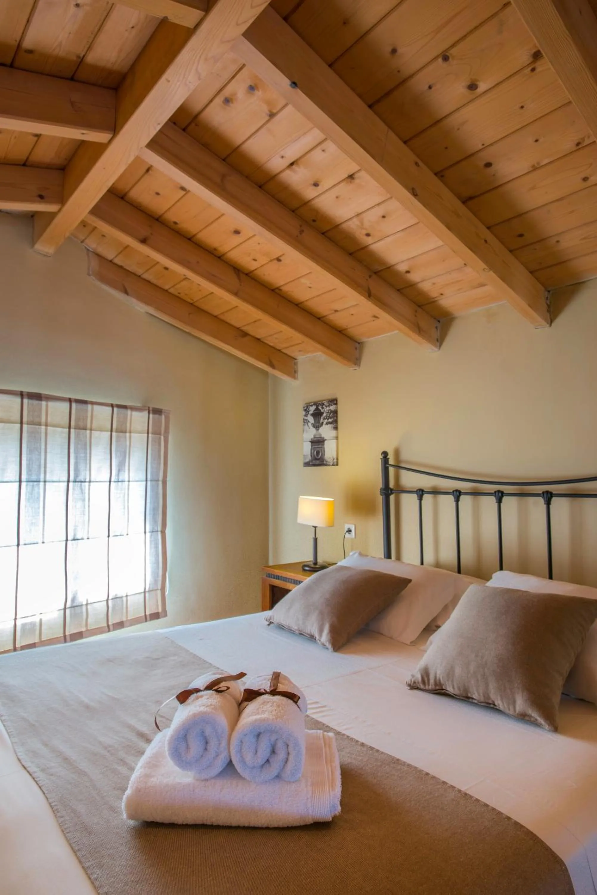 Bed in Oasis Beach Hotel