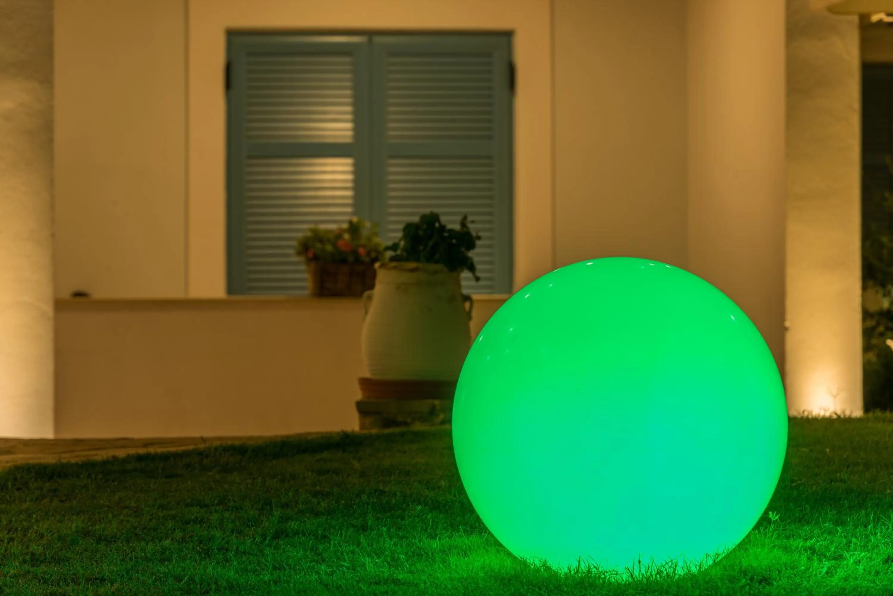 Decorative detail in Oasis Beach Hotel