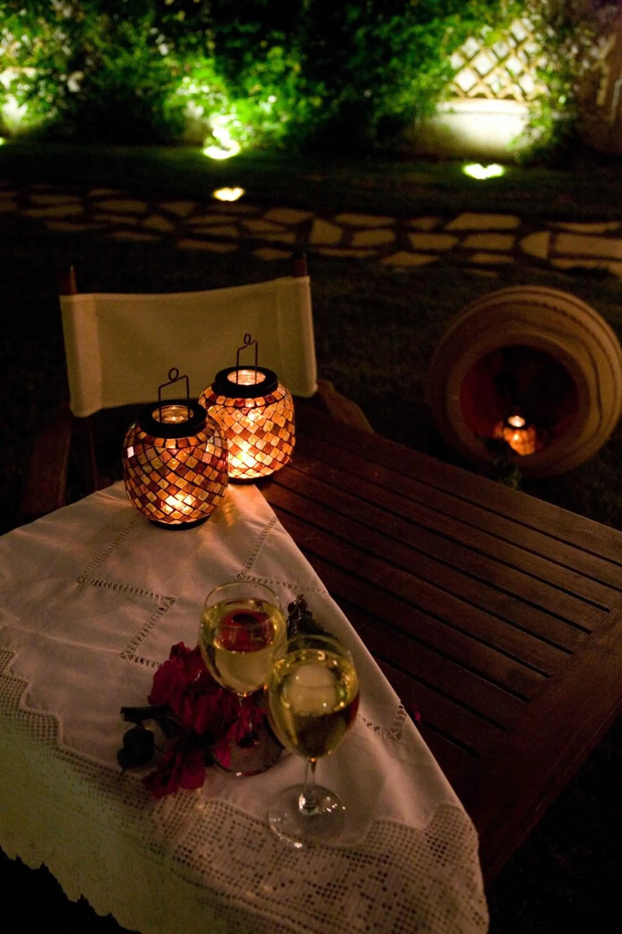 Garden in Oasis Beach Hotel