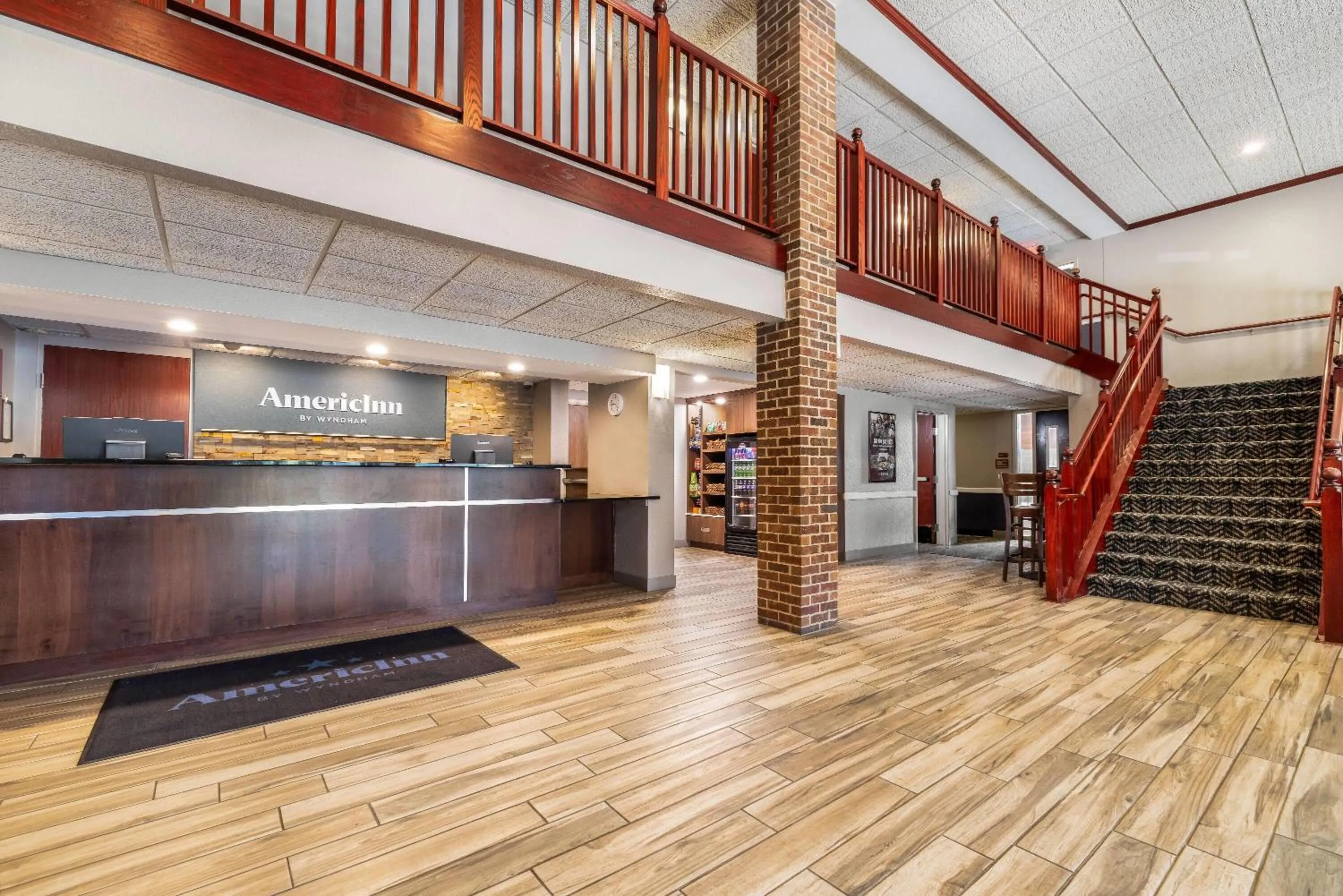 Lobby or reception in AmericInn by Wyndham Mounds View Minneapolis