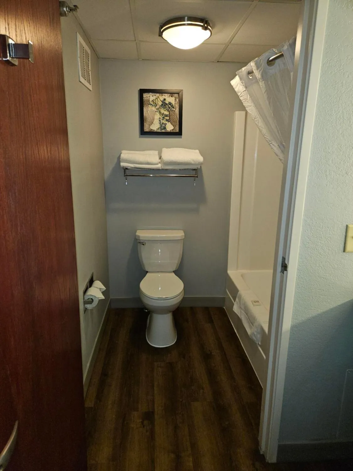 Toilet in AmericInn by Wyndham Mounds View Minneapolis