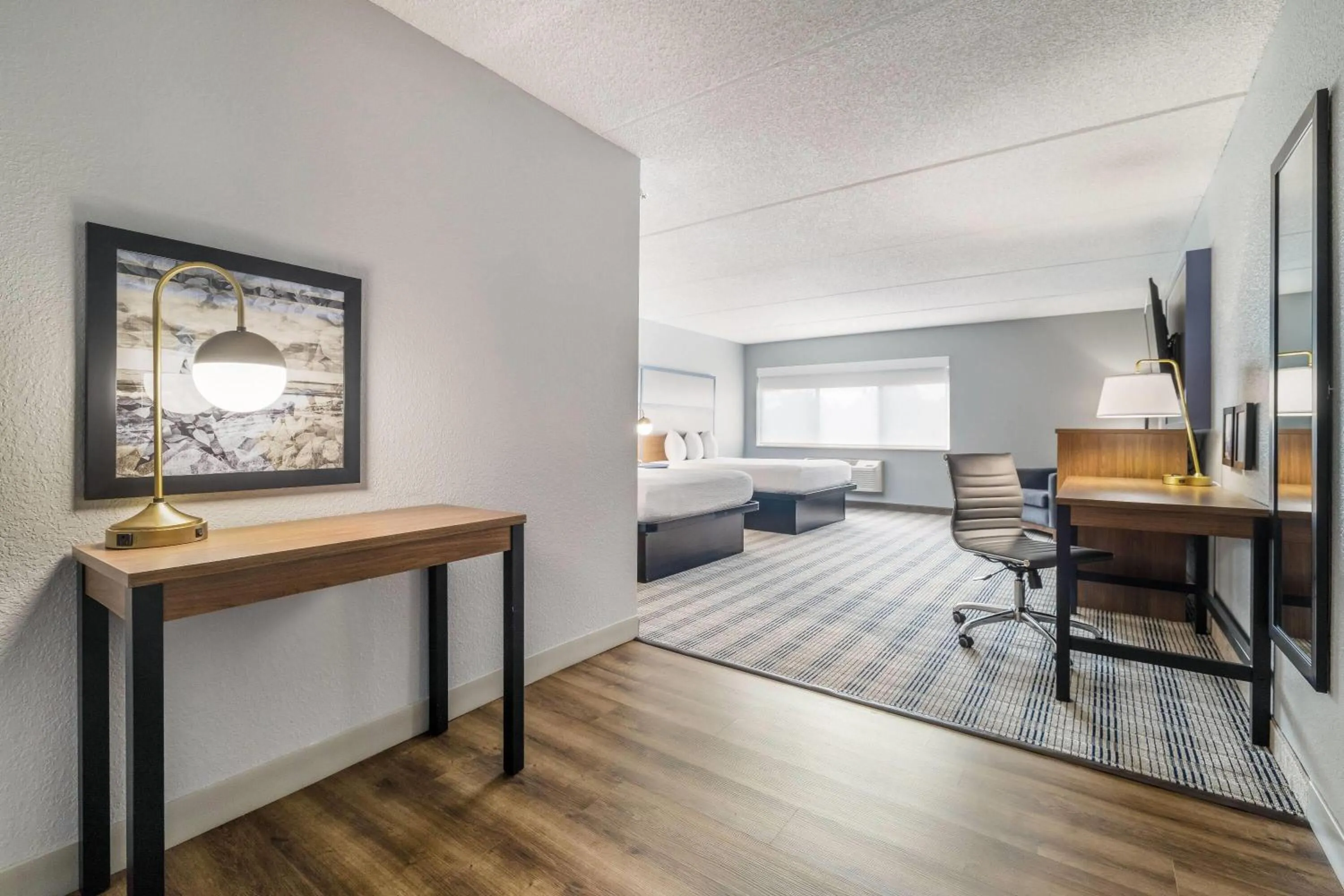 Bed in AmericInn by Wyndham Mounds View Minneapolis