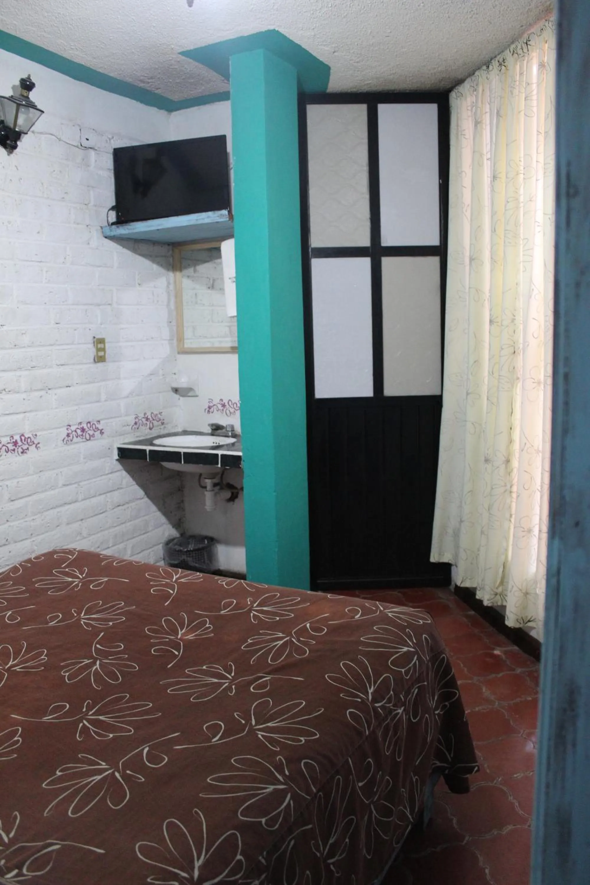 Bed in Hotel Posada Chamacuero