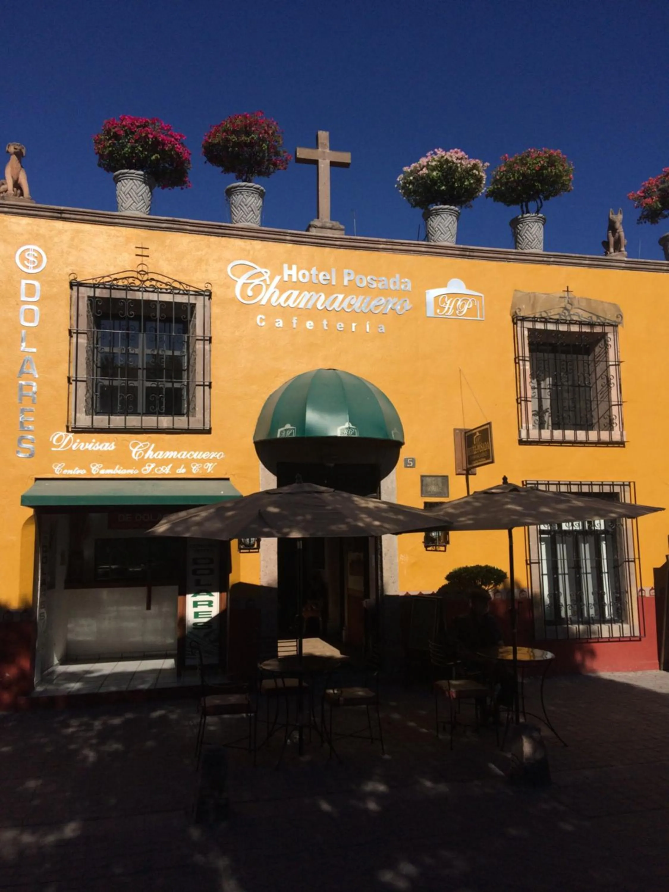 Street view in Hotel Posada Chamacuero