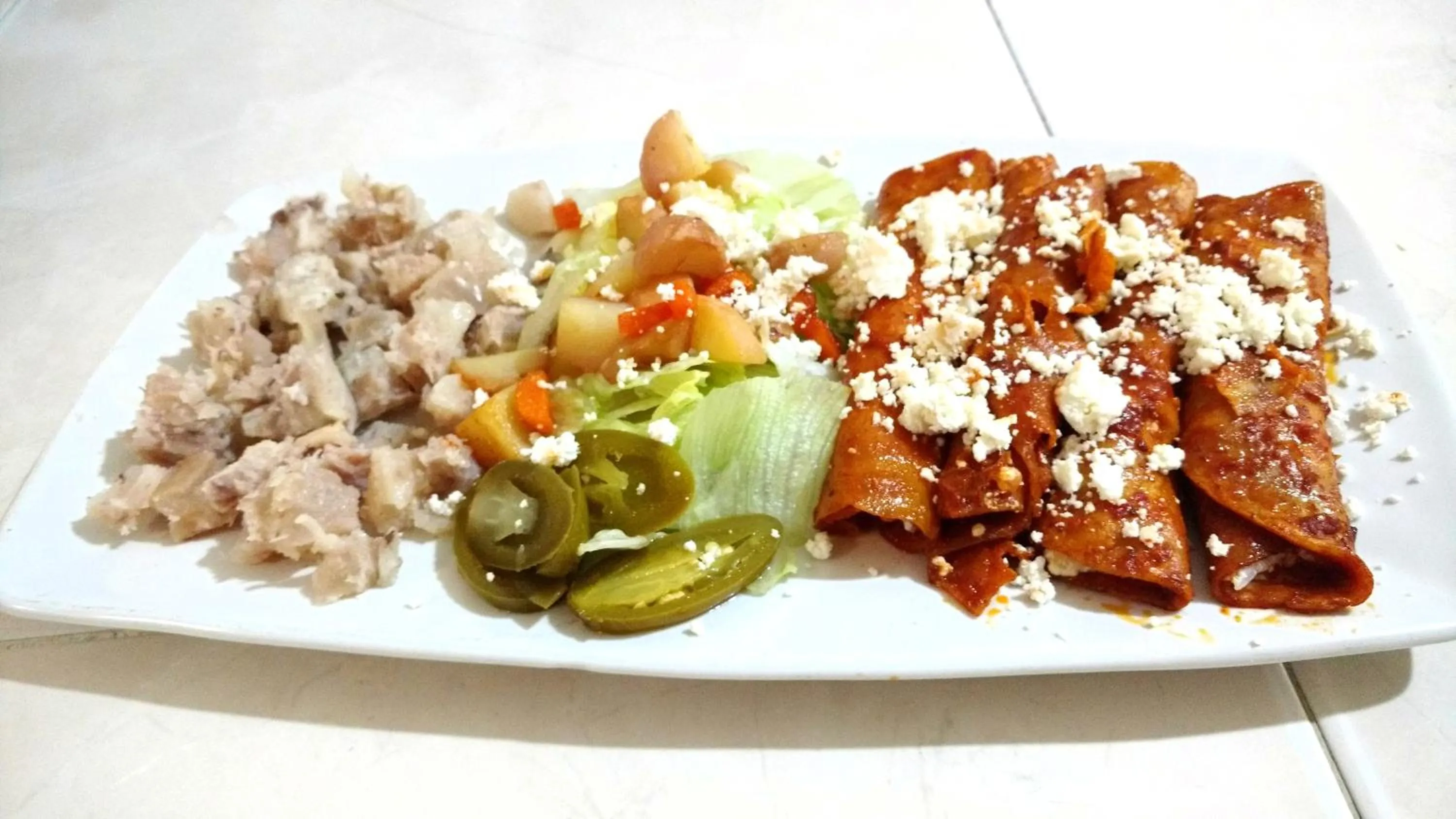 Meals in Hotel Posada Chamacuero