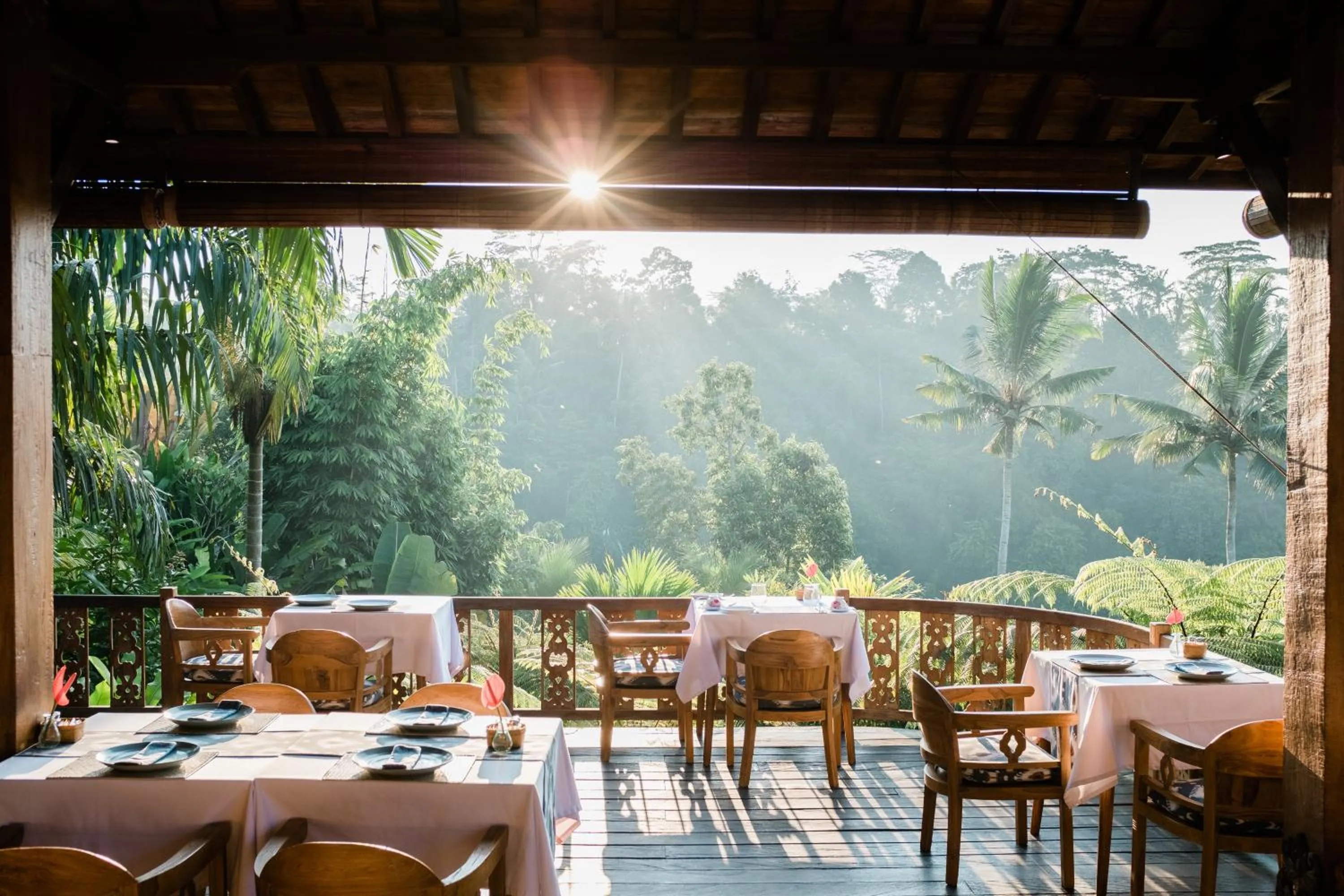 Food and drinks in Ubud Valley Boutique Resort