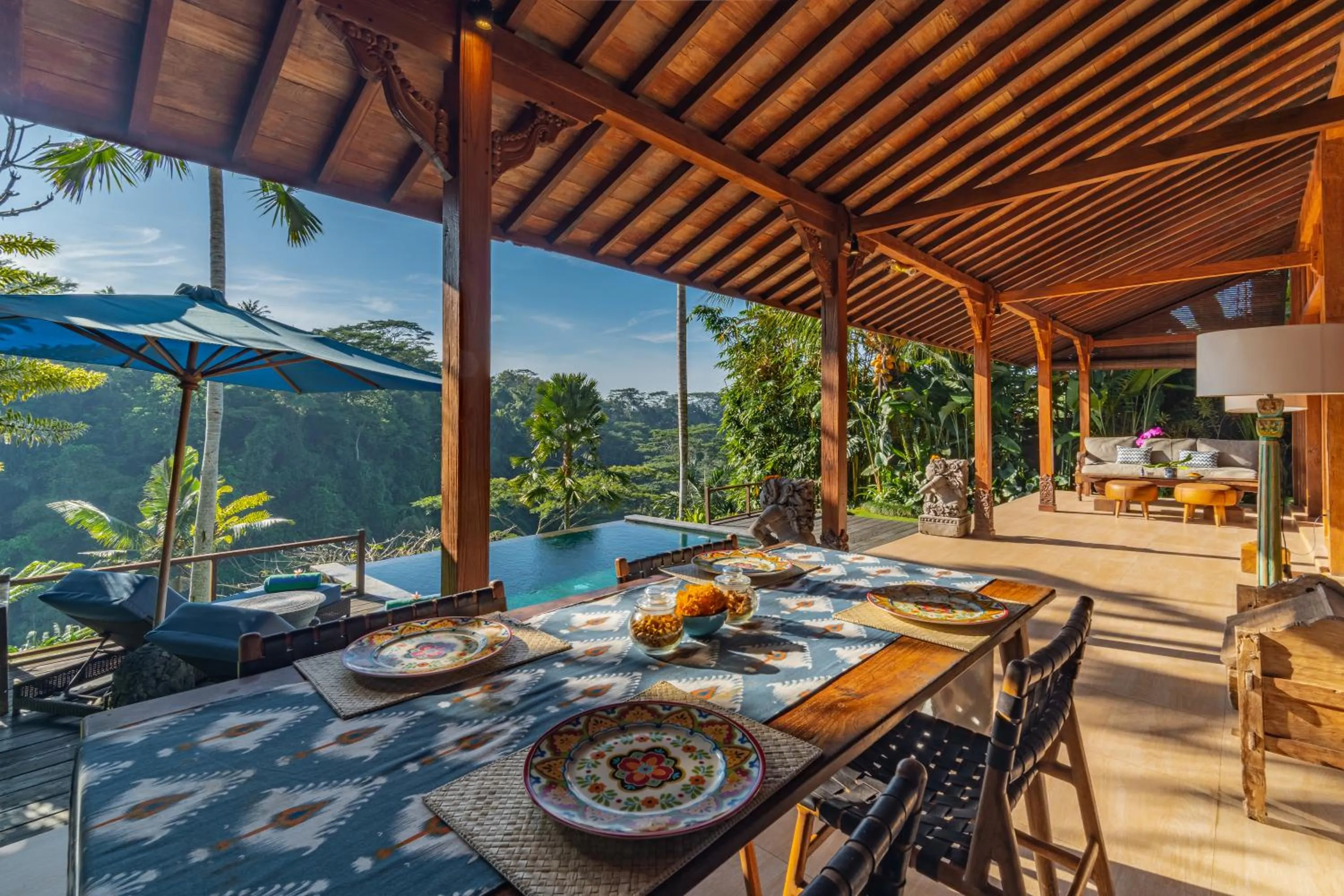 Breakfast in Ubud Valley Boutique Resort
