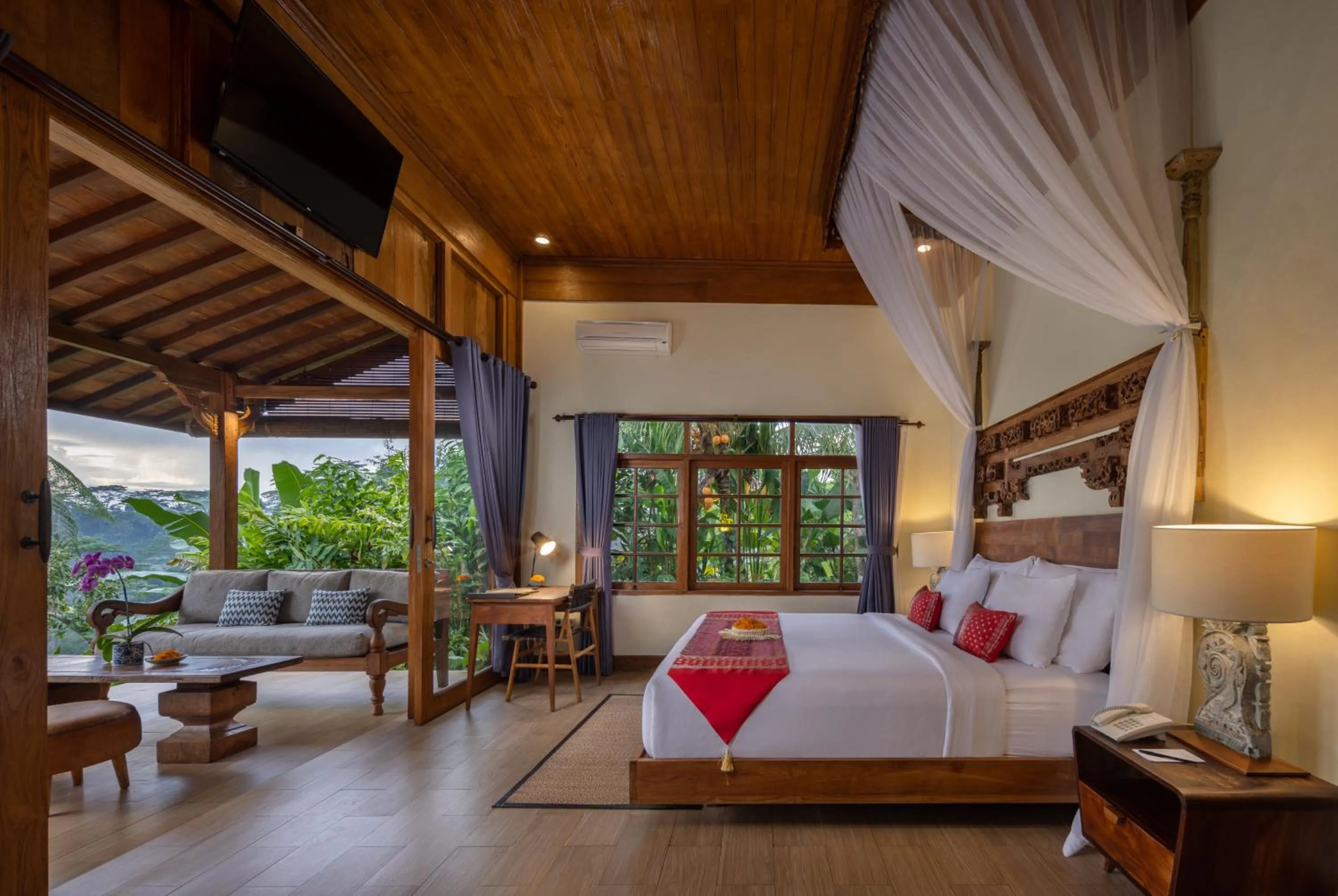 Garden, Bed in Ubud Valley Boutique Resort