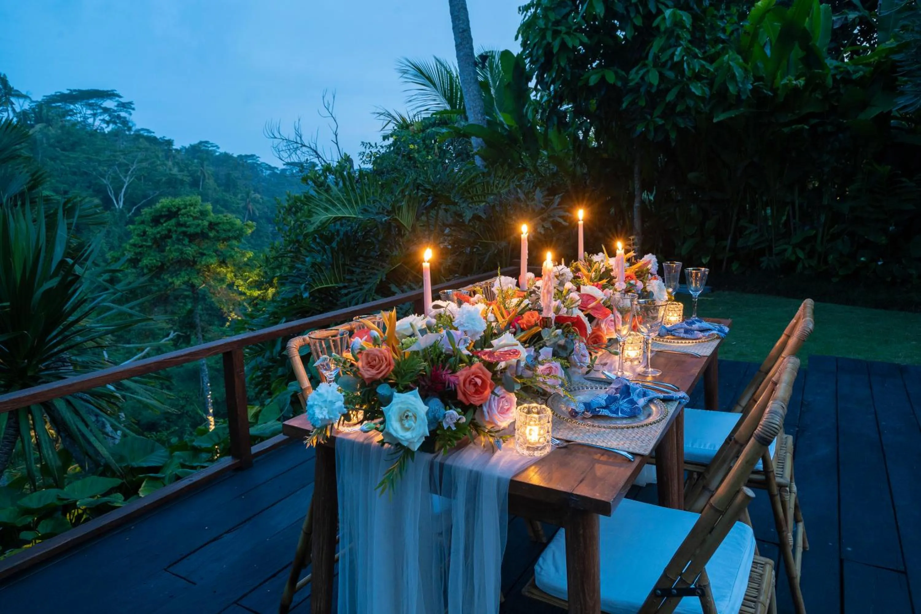 Natural landscape in Ubud Valley Boutique Resort
