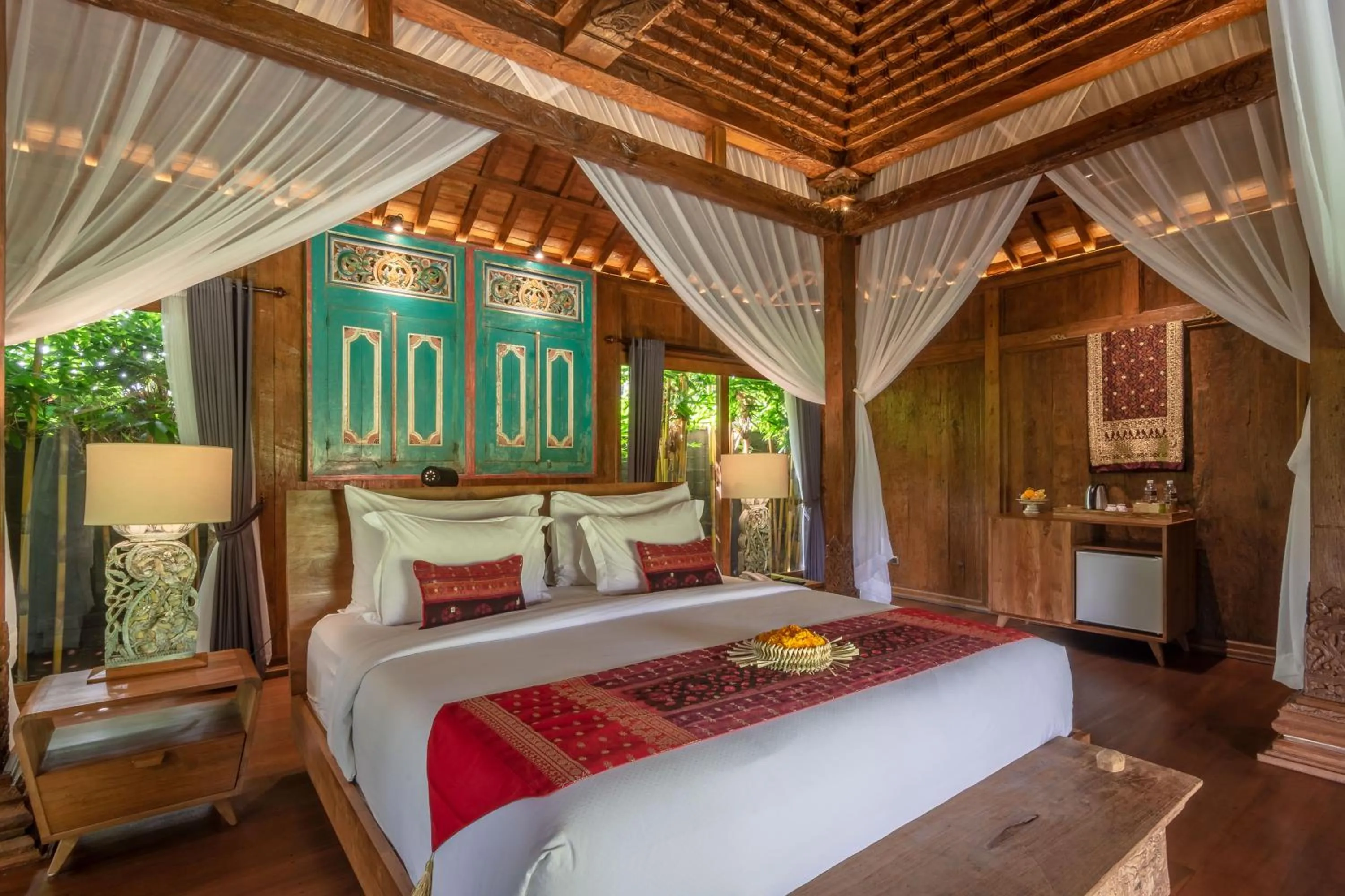 Bed in Ubud Valley Boutique Resort