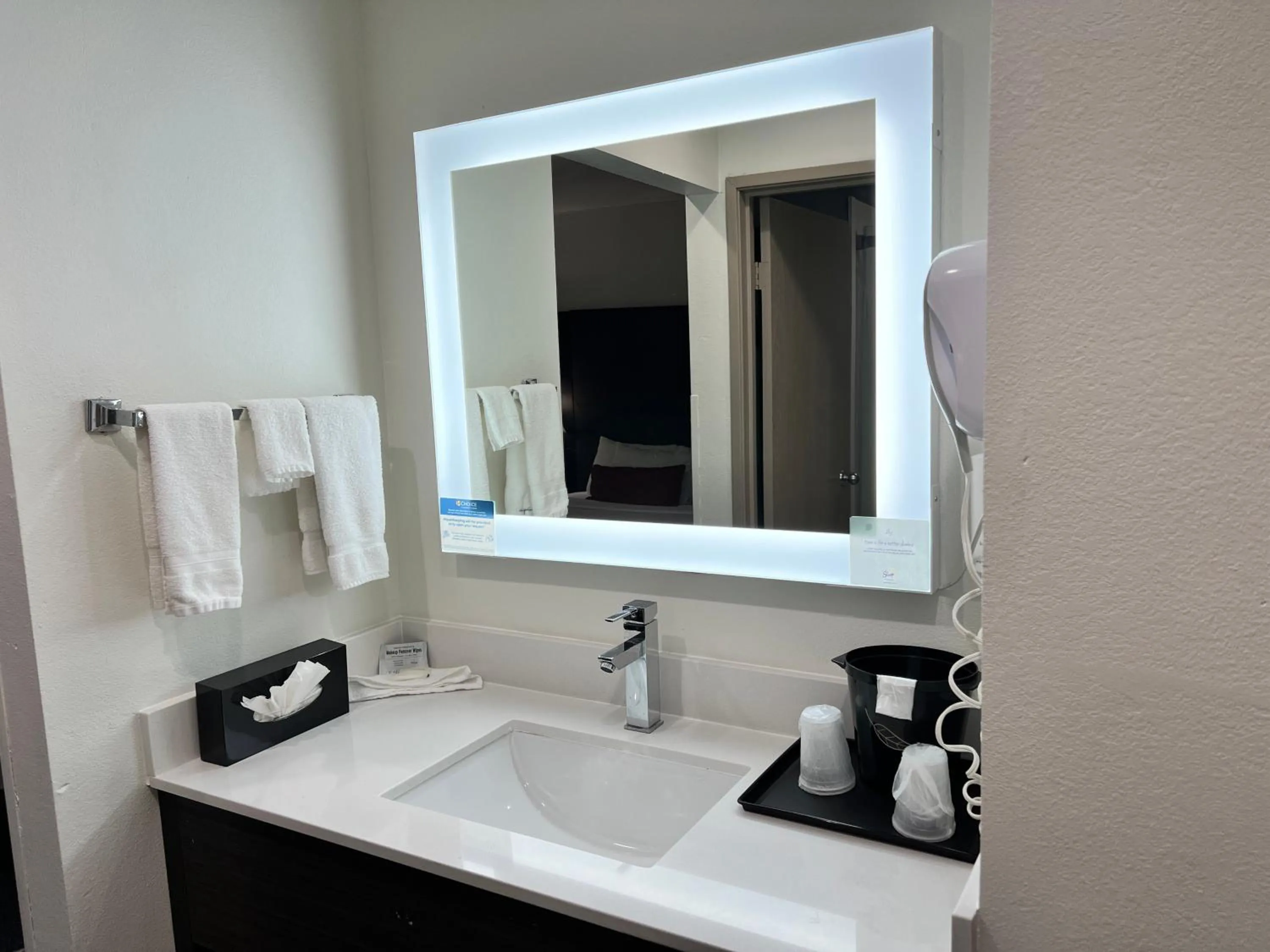 Bathroom in Sleep Inn