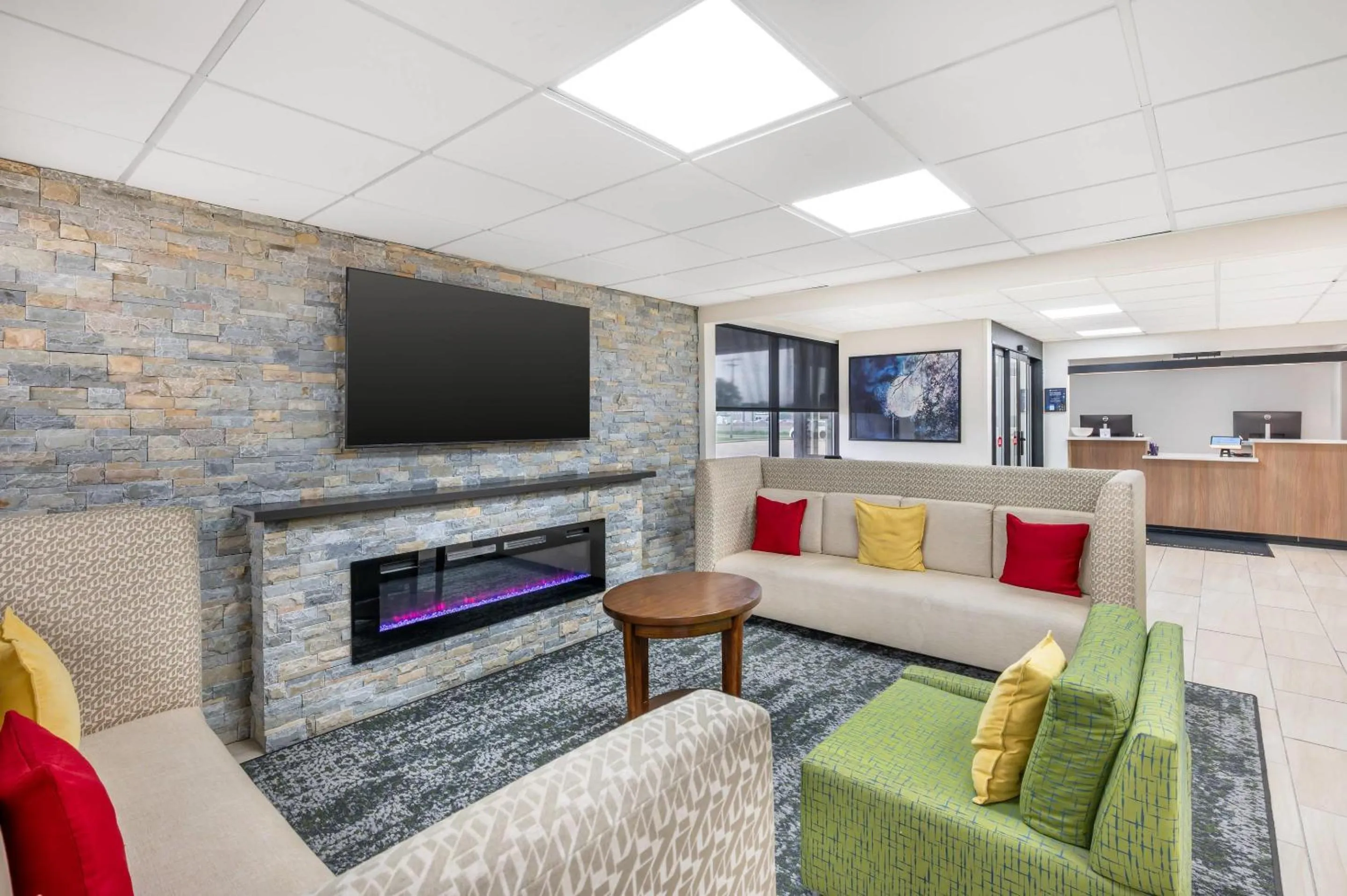 Lobby or reception in Sleep Inn