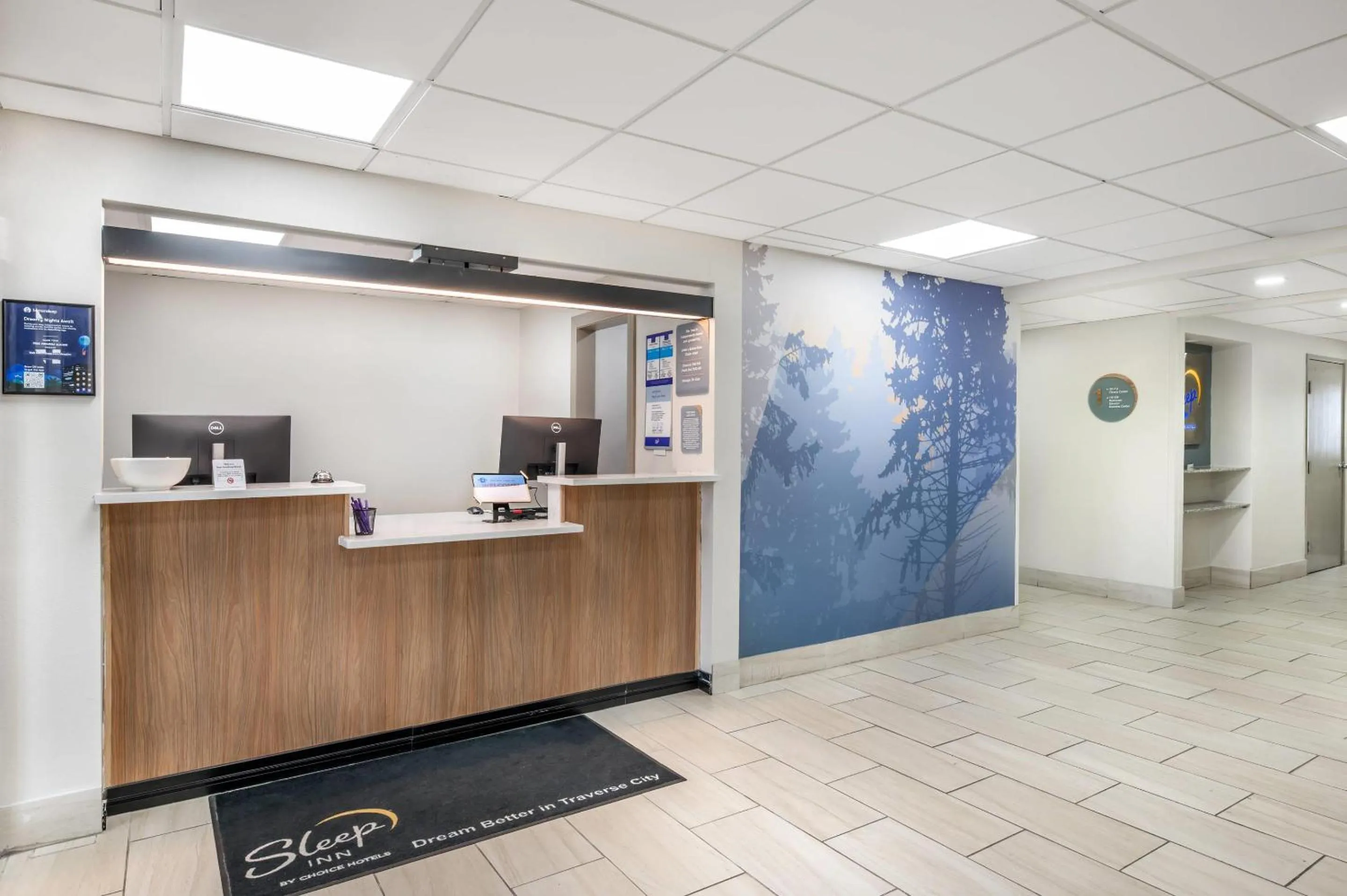 Lobby or reception in Sleep Inn