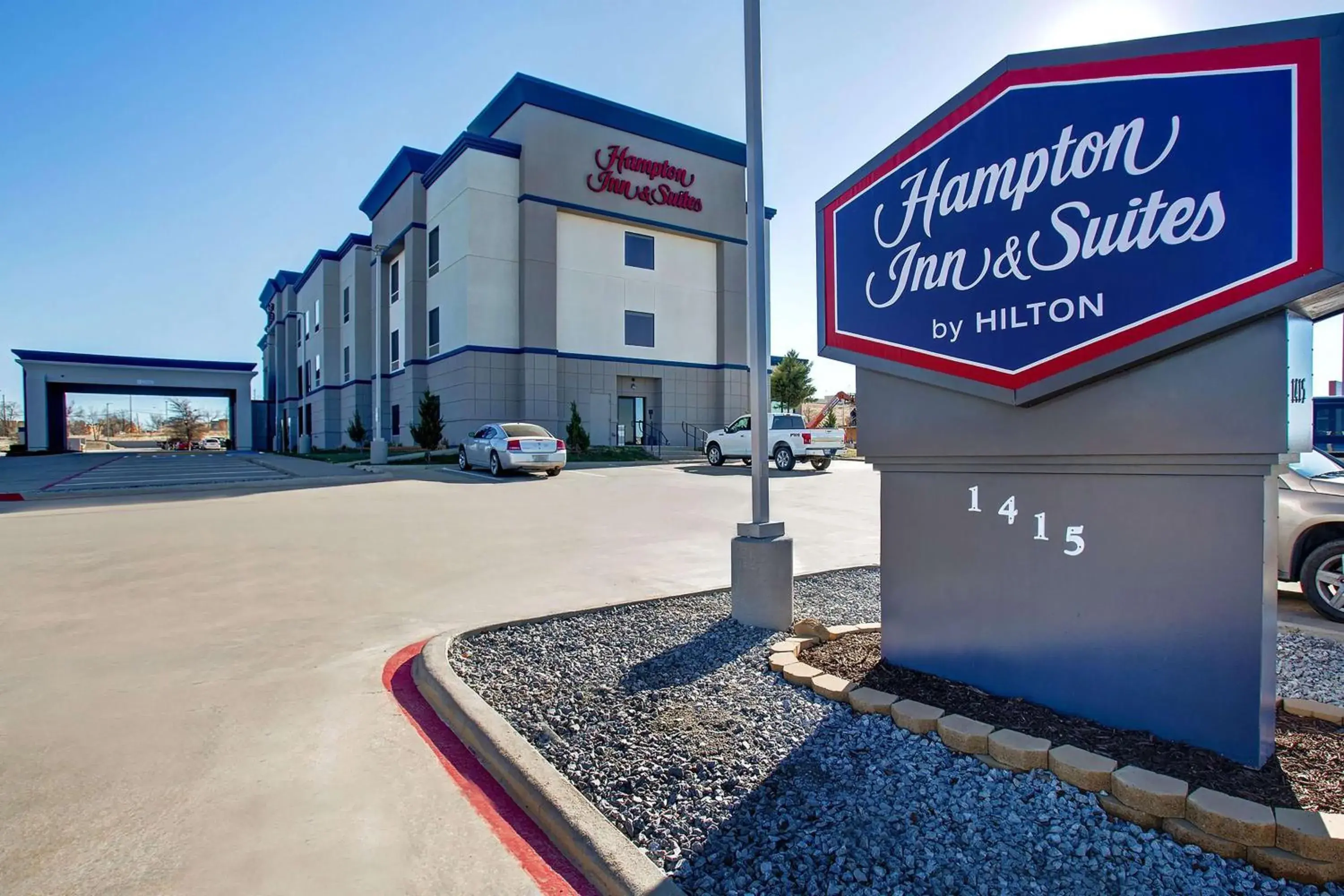 Property building in Hampton Inn & Suites Borger Property building in Hampton Inn & Suites Borger