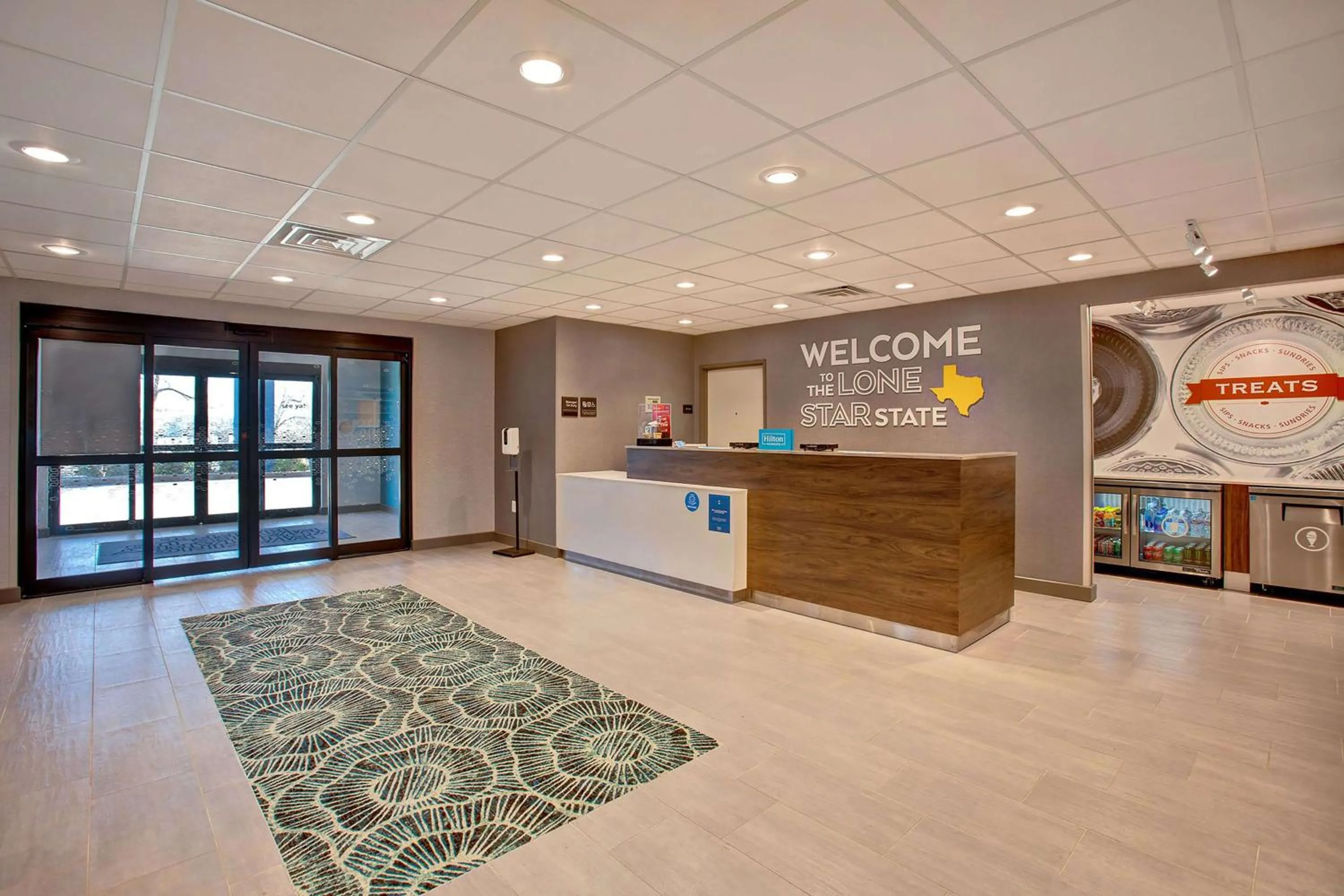 Lobby or reception in Hampton Inn & Suites Borger