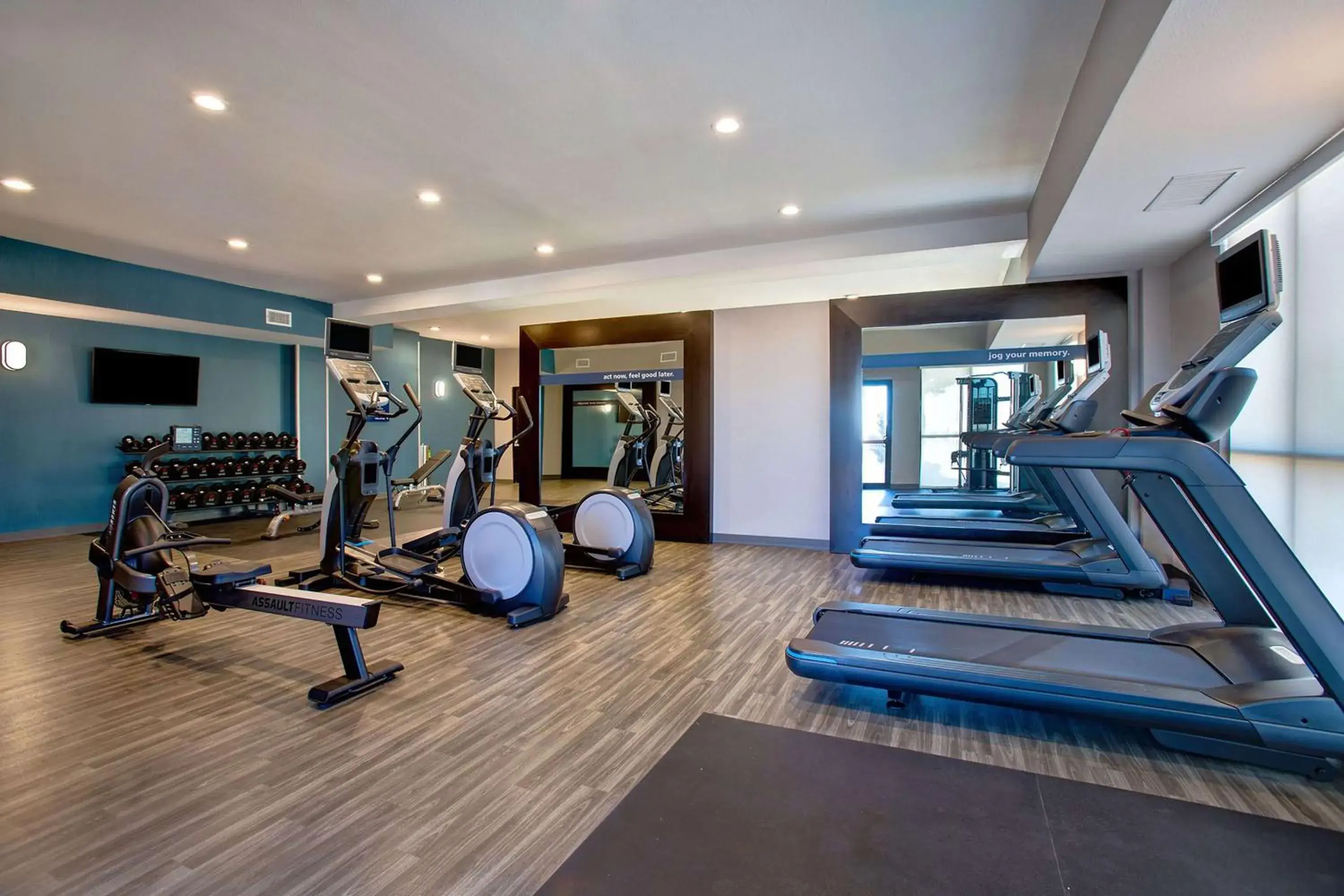 Fitness centre/facilities in Hampton Inn & Suites Borger Fitness centre/facilities in Hampton Inn & Suites Borger