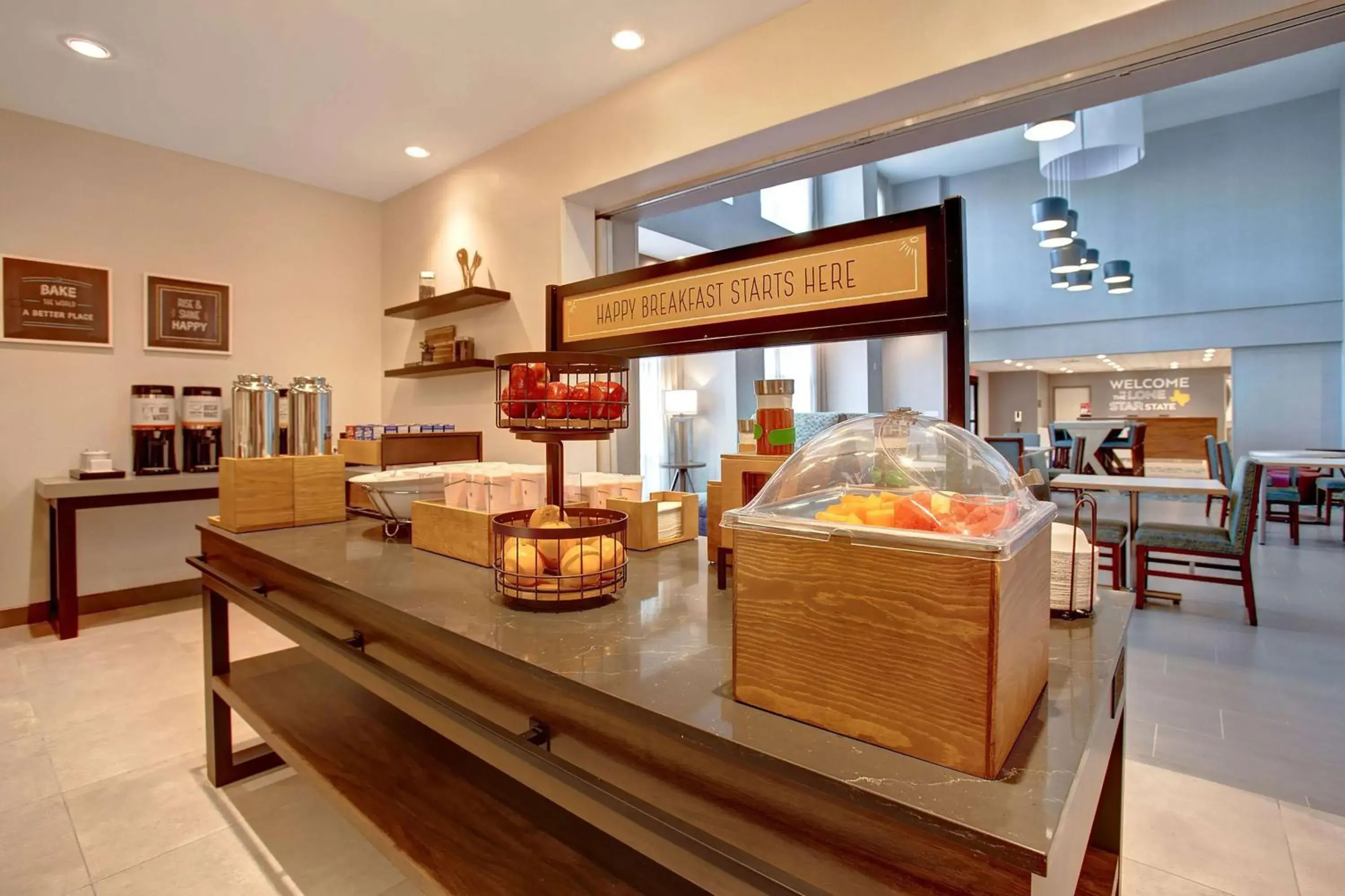 Breakfast in Hampton Inn & Suites Borger Breakfast in Hampton Inn & Suites Borger