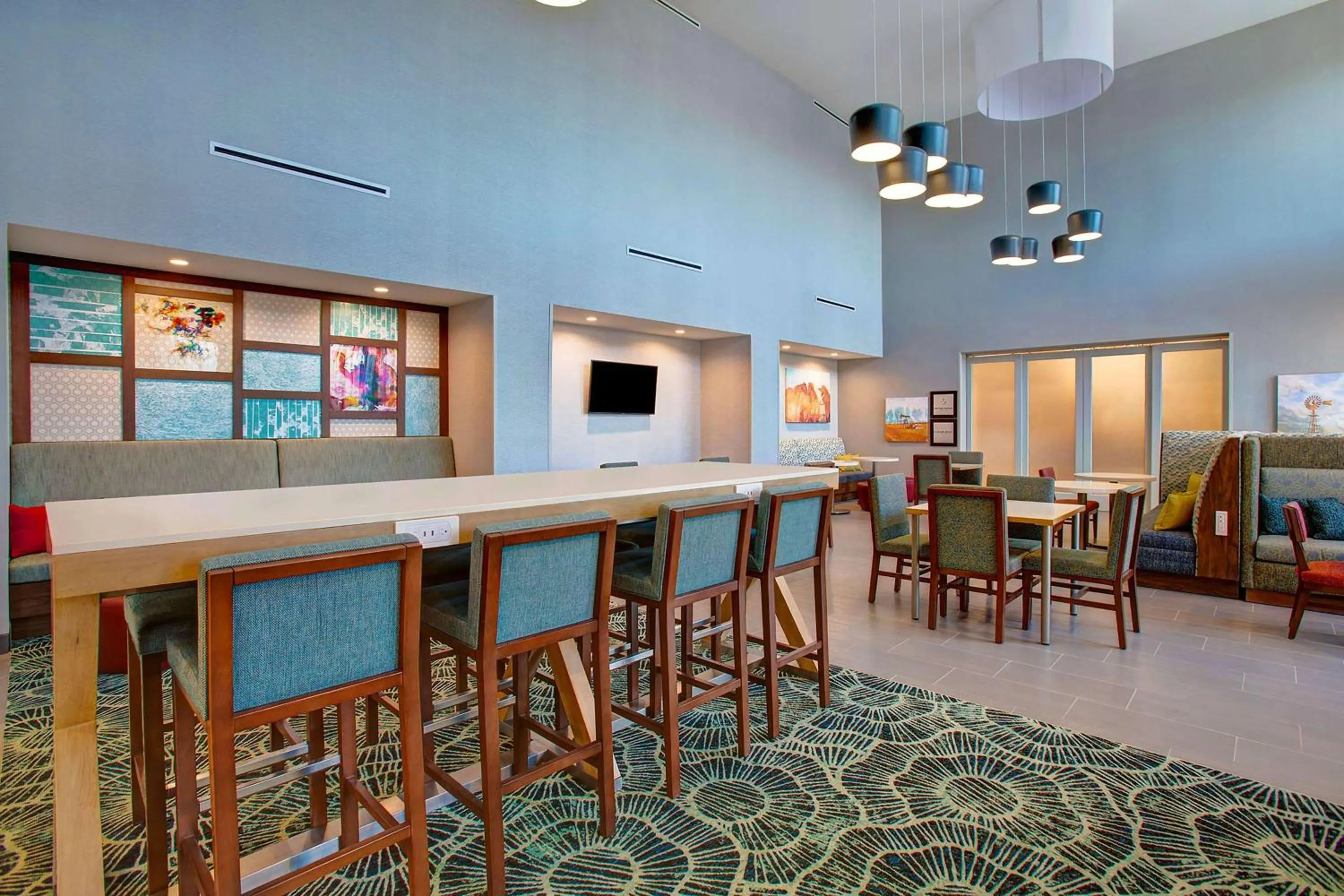 Lobby or reception in Hampton Inn & Suites Borger