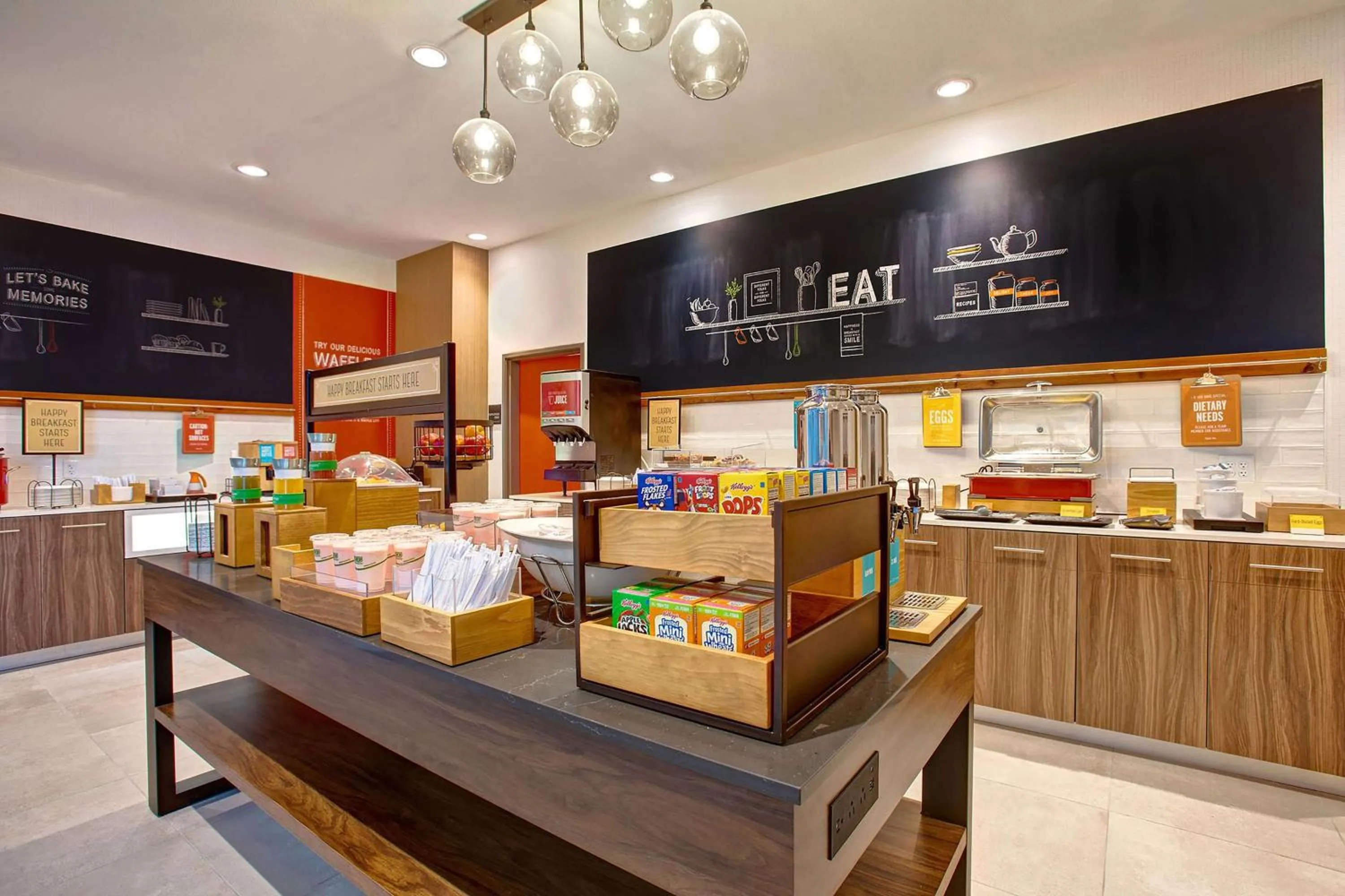 Breakfast in Hampton Inn & Suites Borger