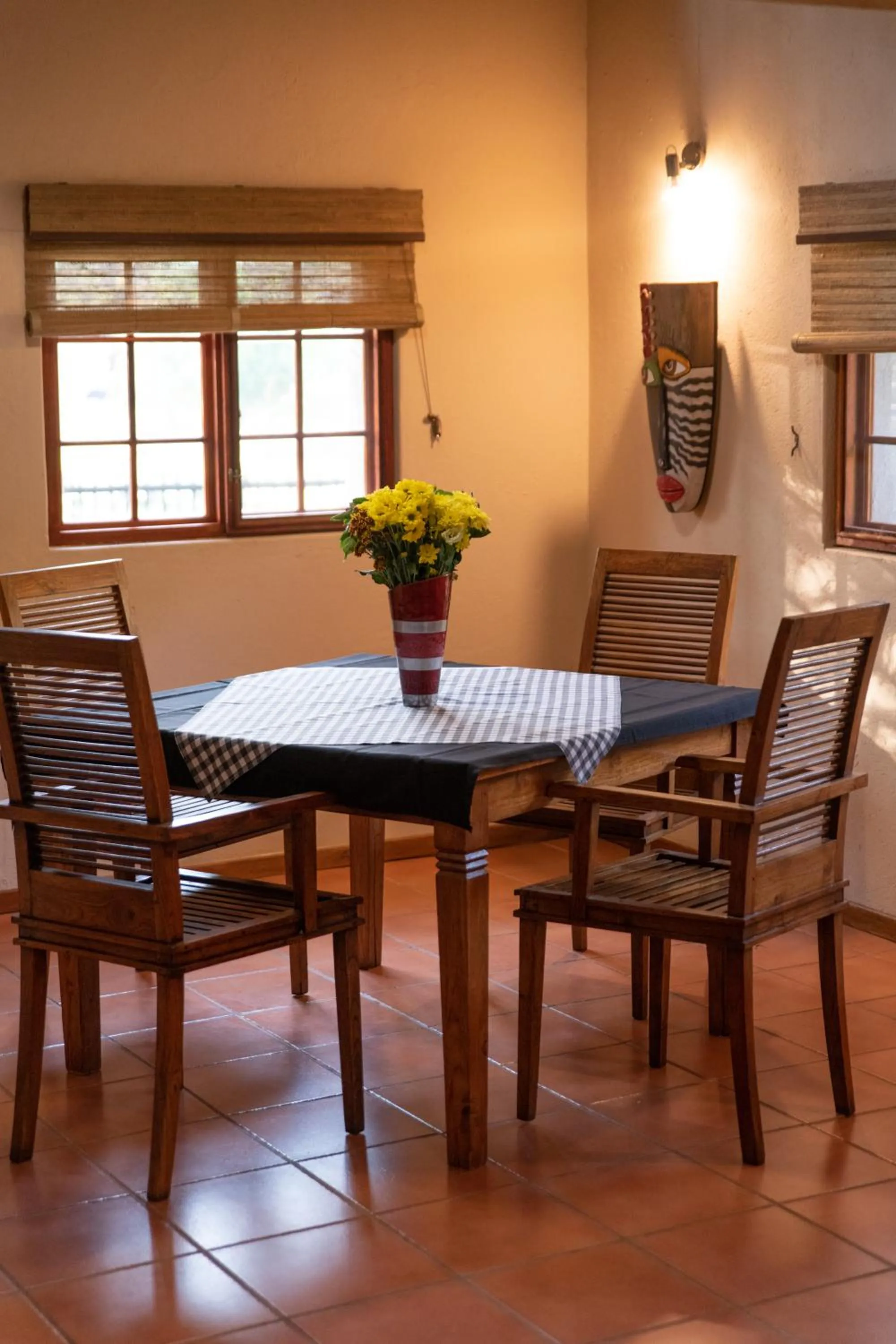 Dining area in Blyde River Wilderness Lodge