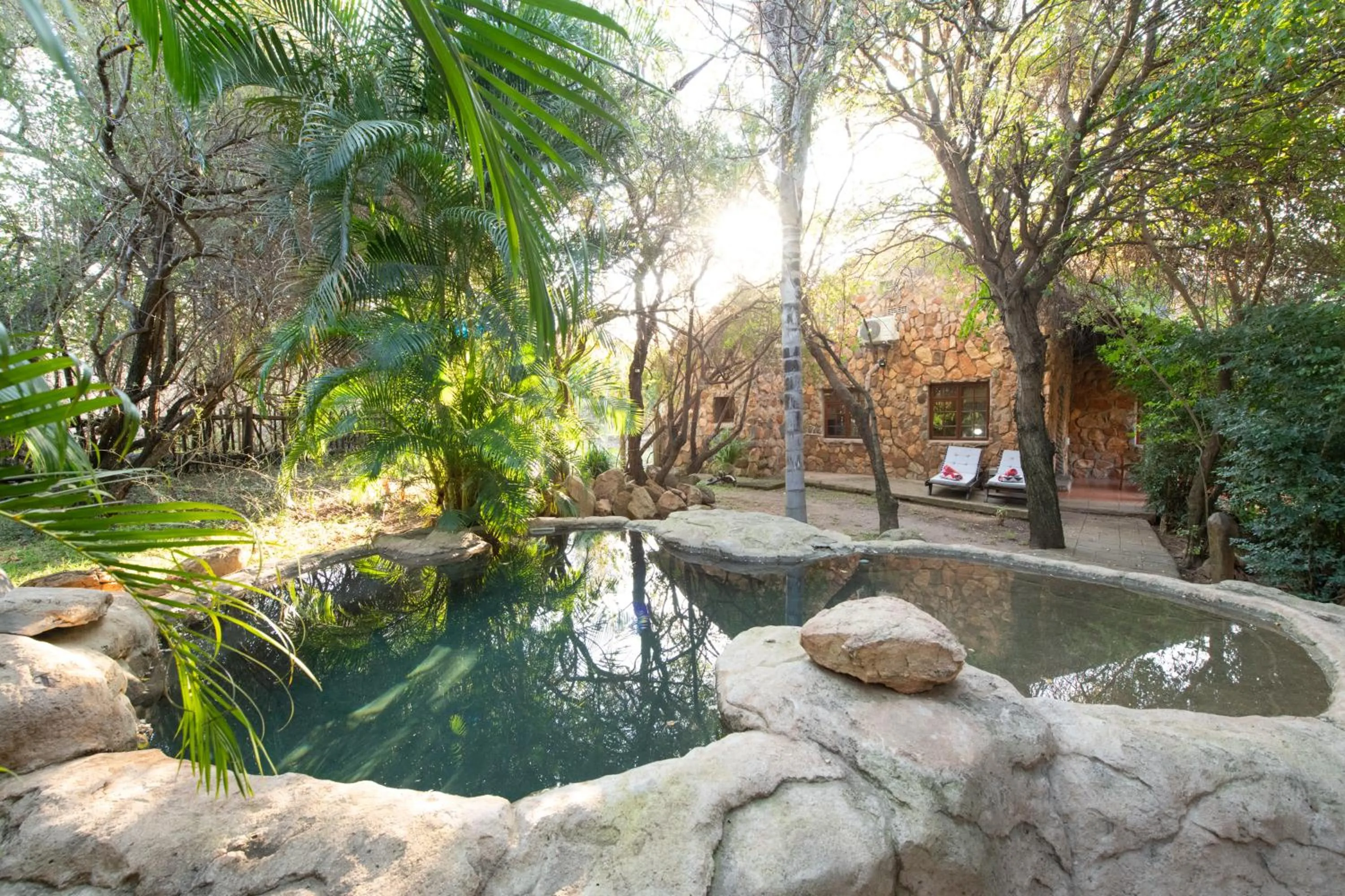 Garden in Blyde River Wilderness Lodge