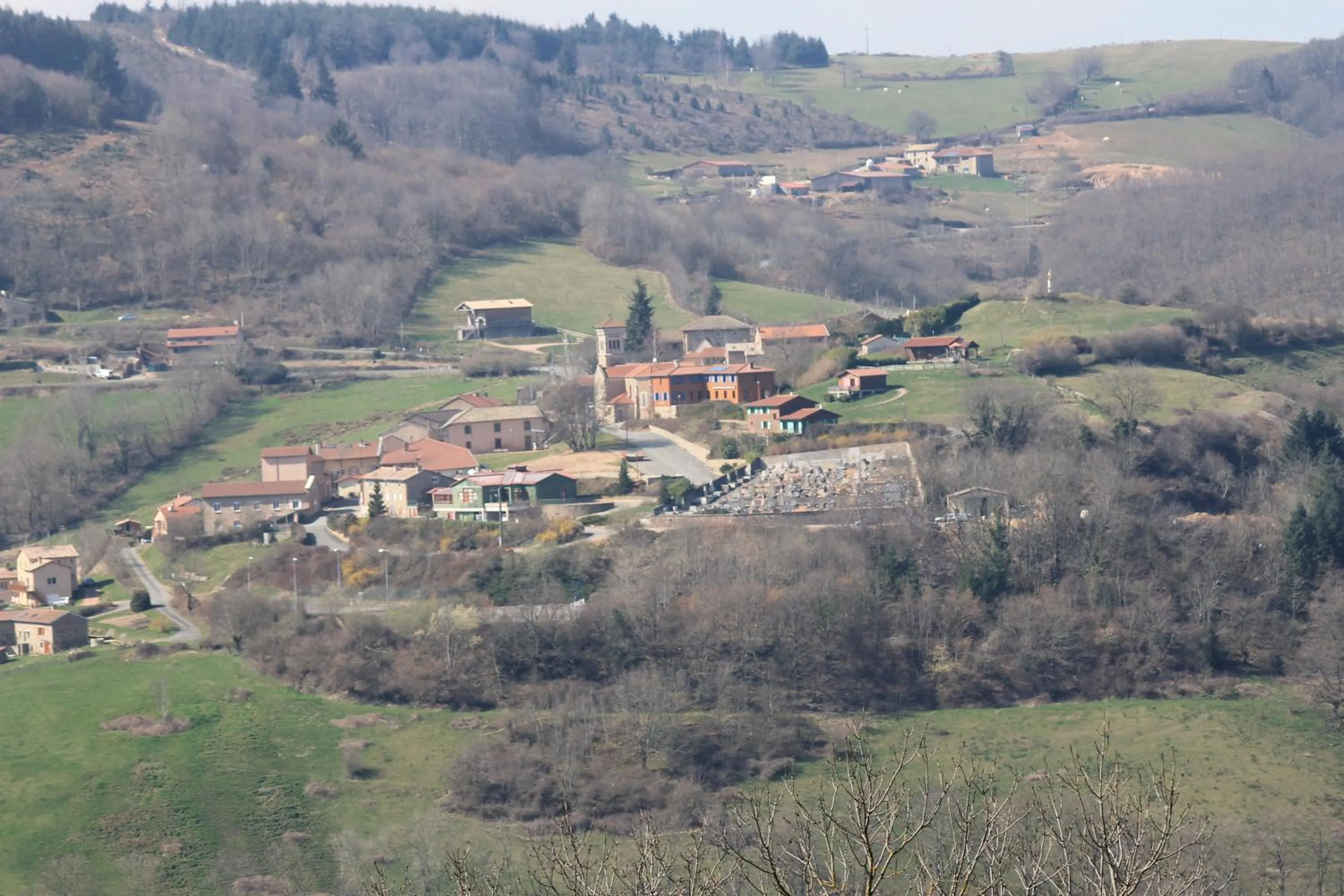 Natural landscape in Hôtel Restaurant Le Moulin de Saint Verand