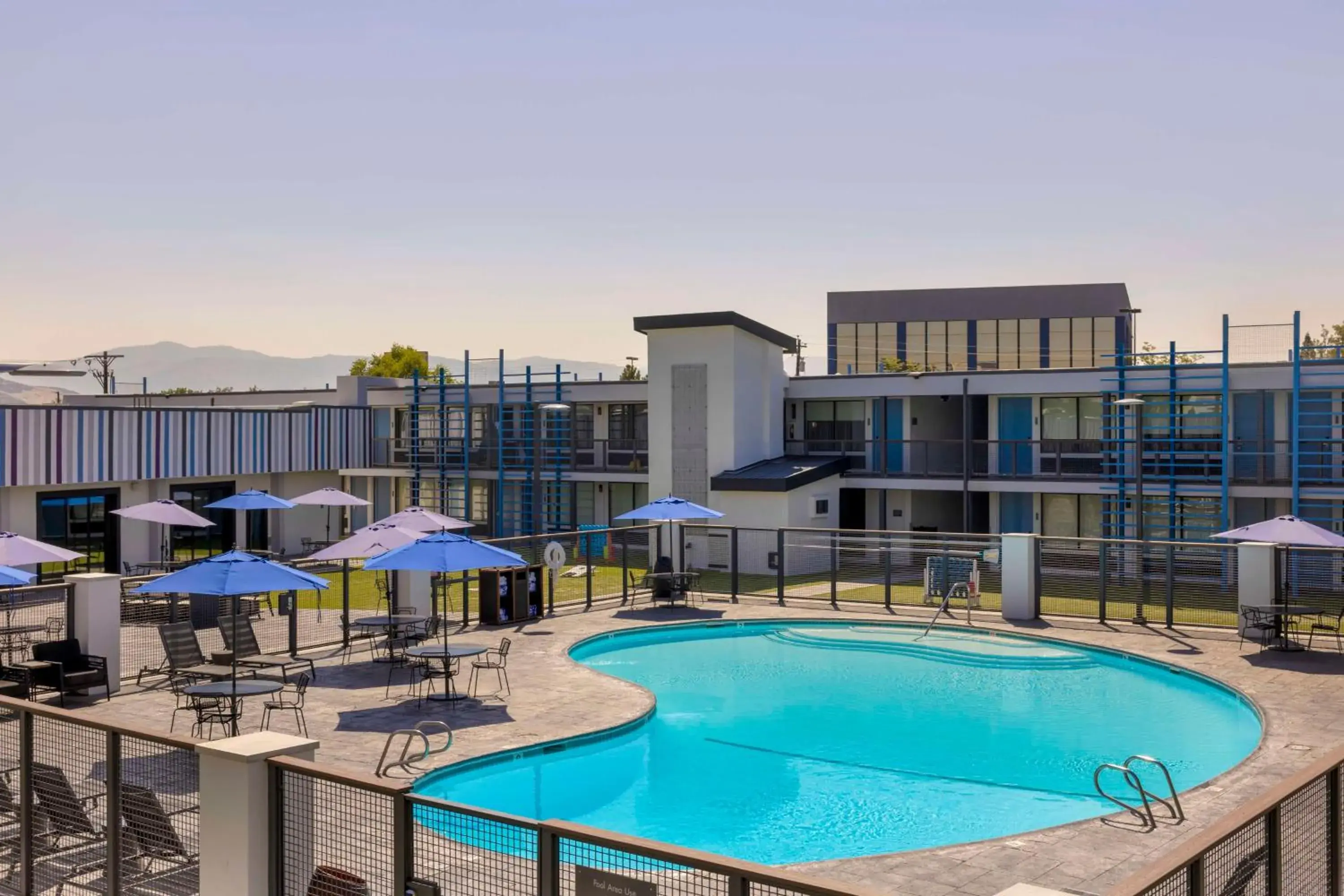 Pool view in Aiden by Best Western South Reno Pool view in Aiden by Best Western South Reno