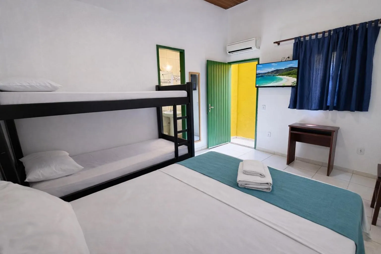 Bed in Pousada Villas Boas Arraial do Cabo