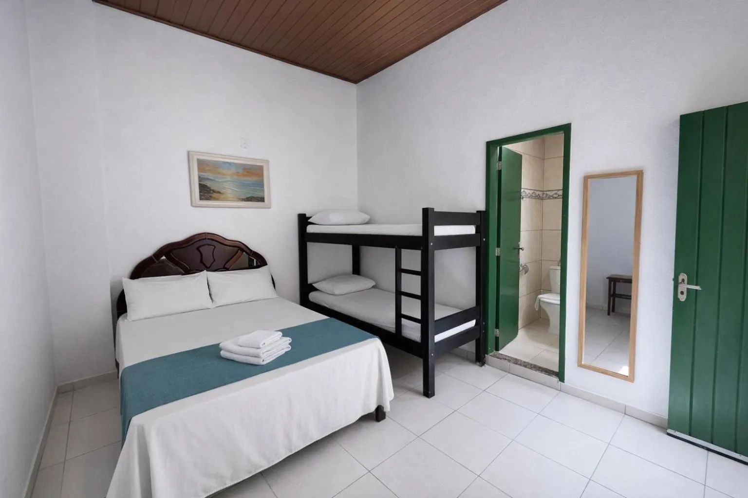 Bed in Pousada Villas Boas Arraial do Cabo