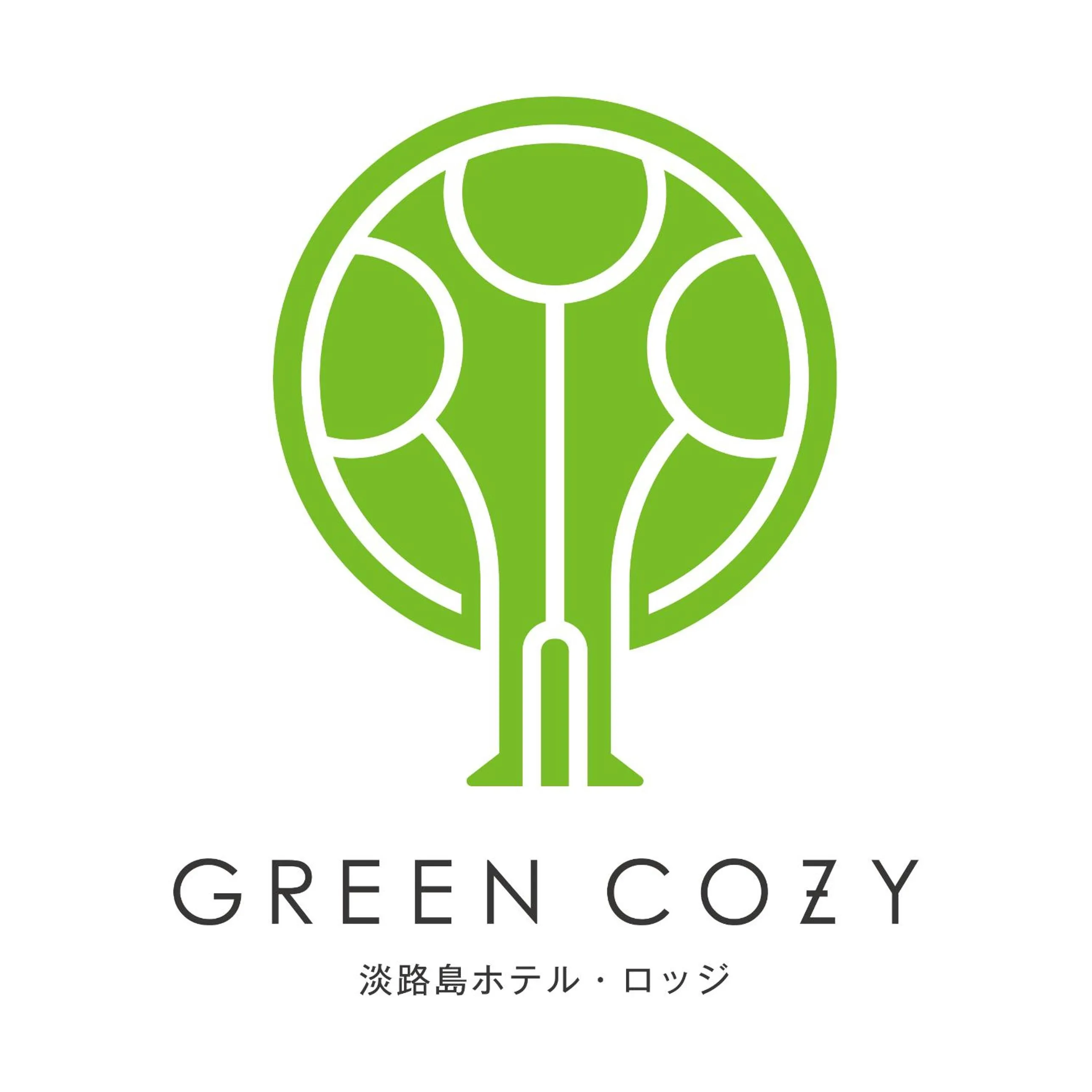 Property logo or sign in Awajishima Hotel Lodge GREEN COZY