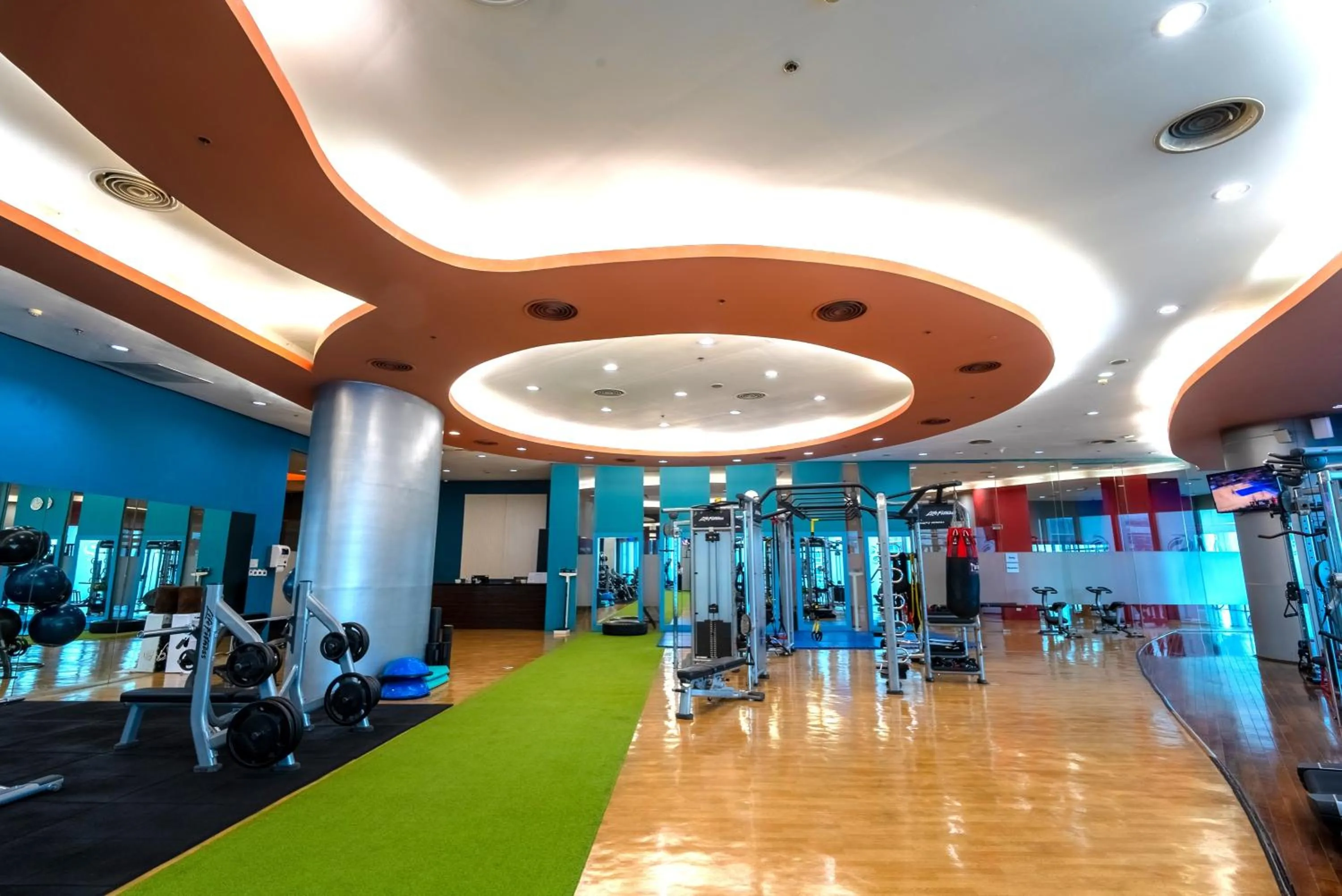 Fitness centre/facilities in The Alpha Suites