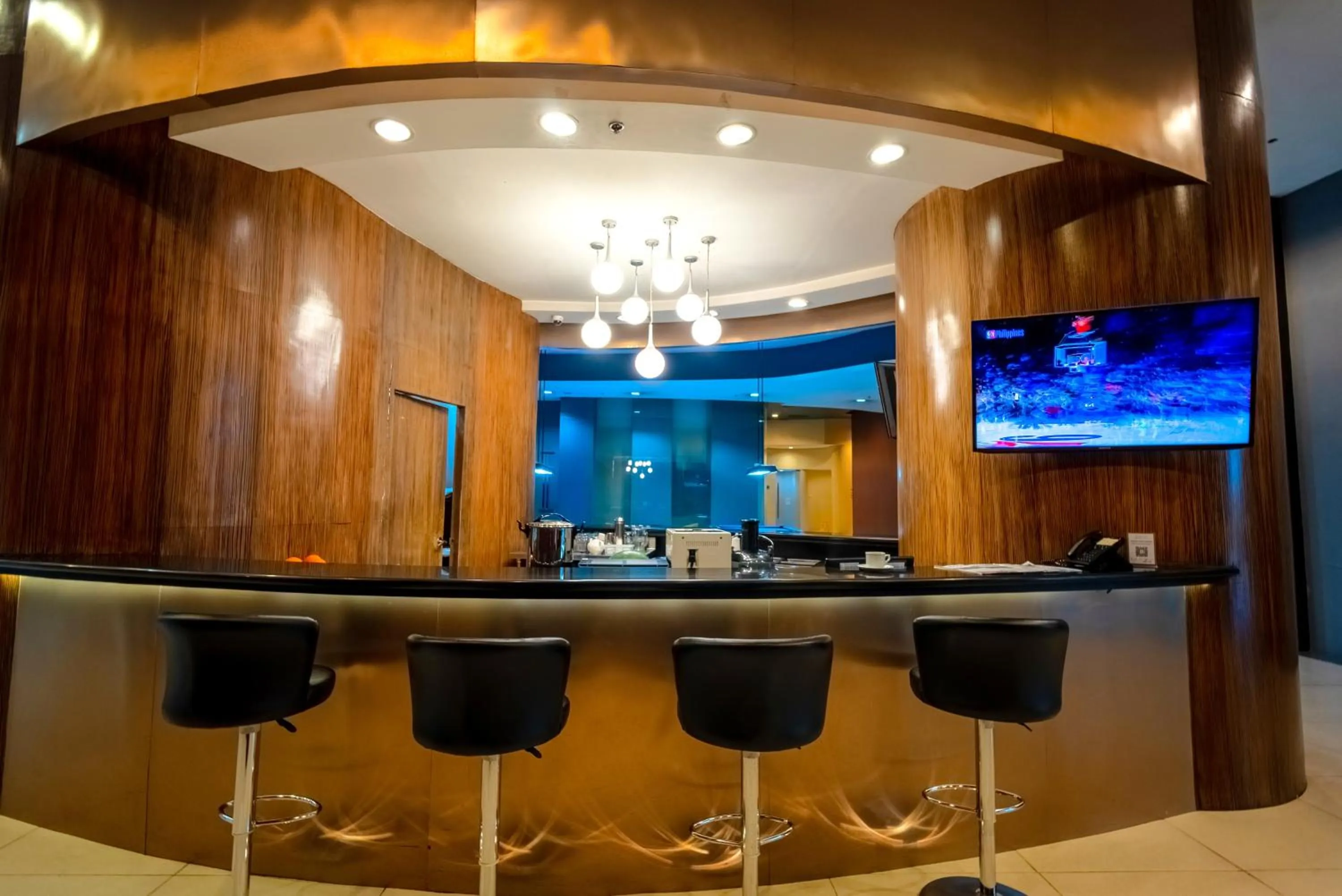 Lounge or bar in The Alpha Suites