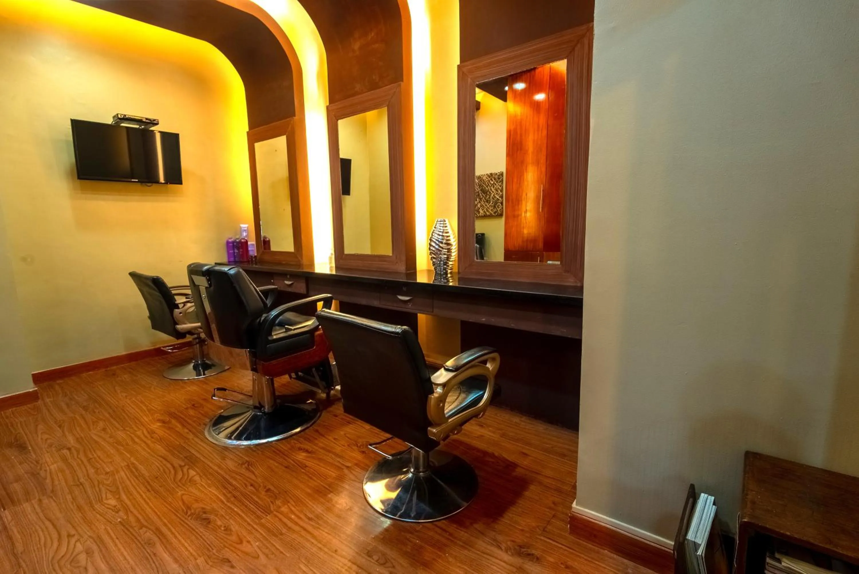 hair dresser in The Alpha Suites