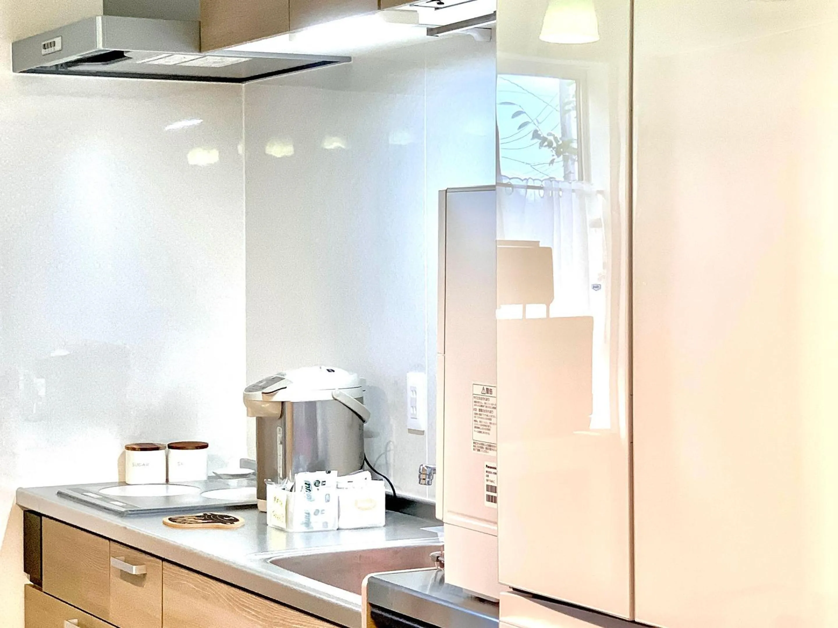 Communal kitchen in Sparky’s House