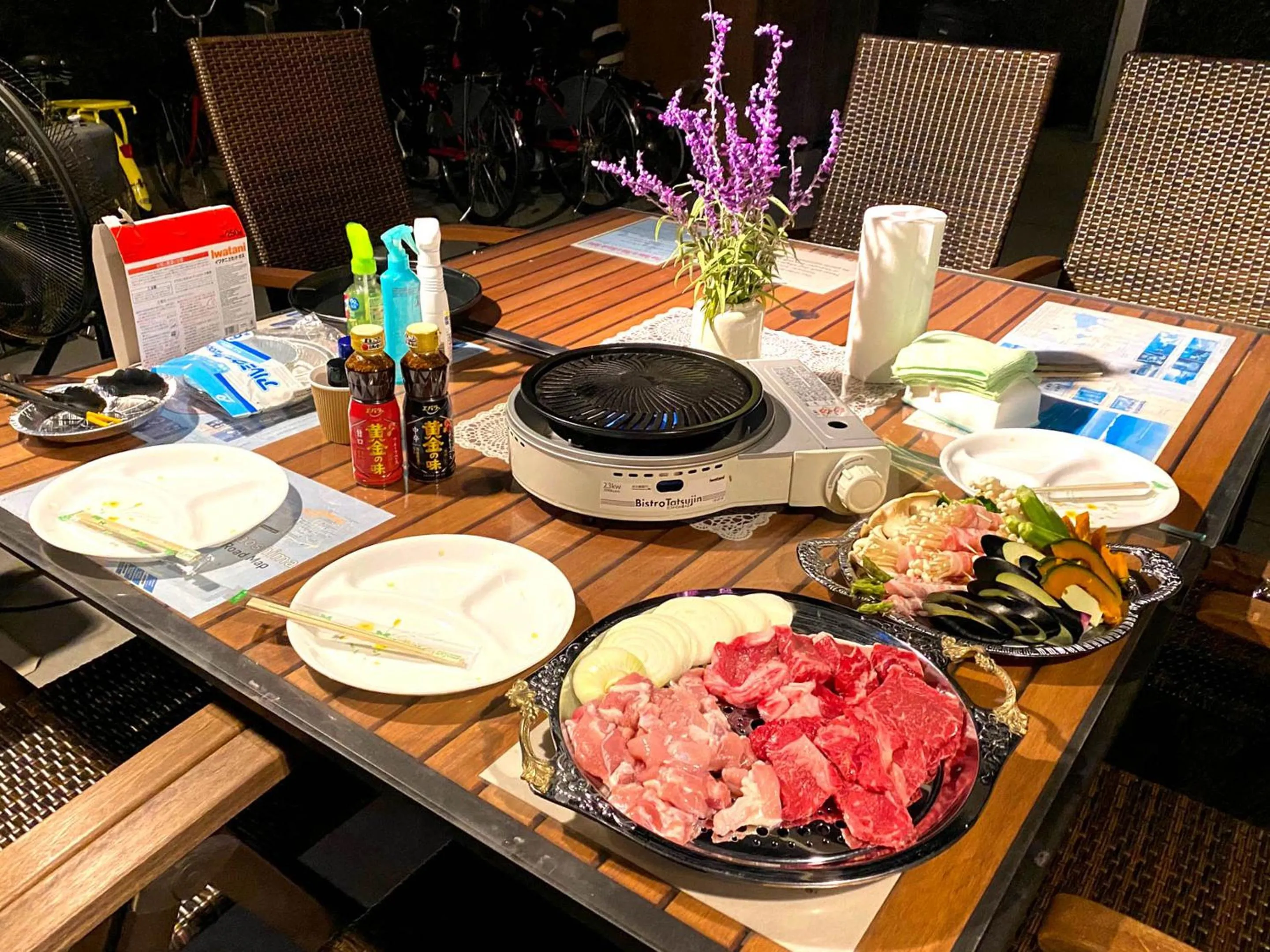BBQ facilities in Sparky’s House