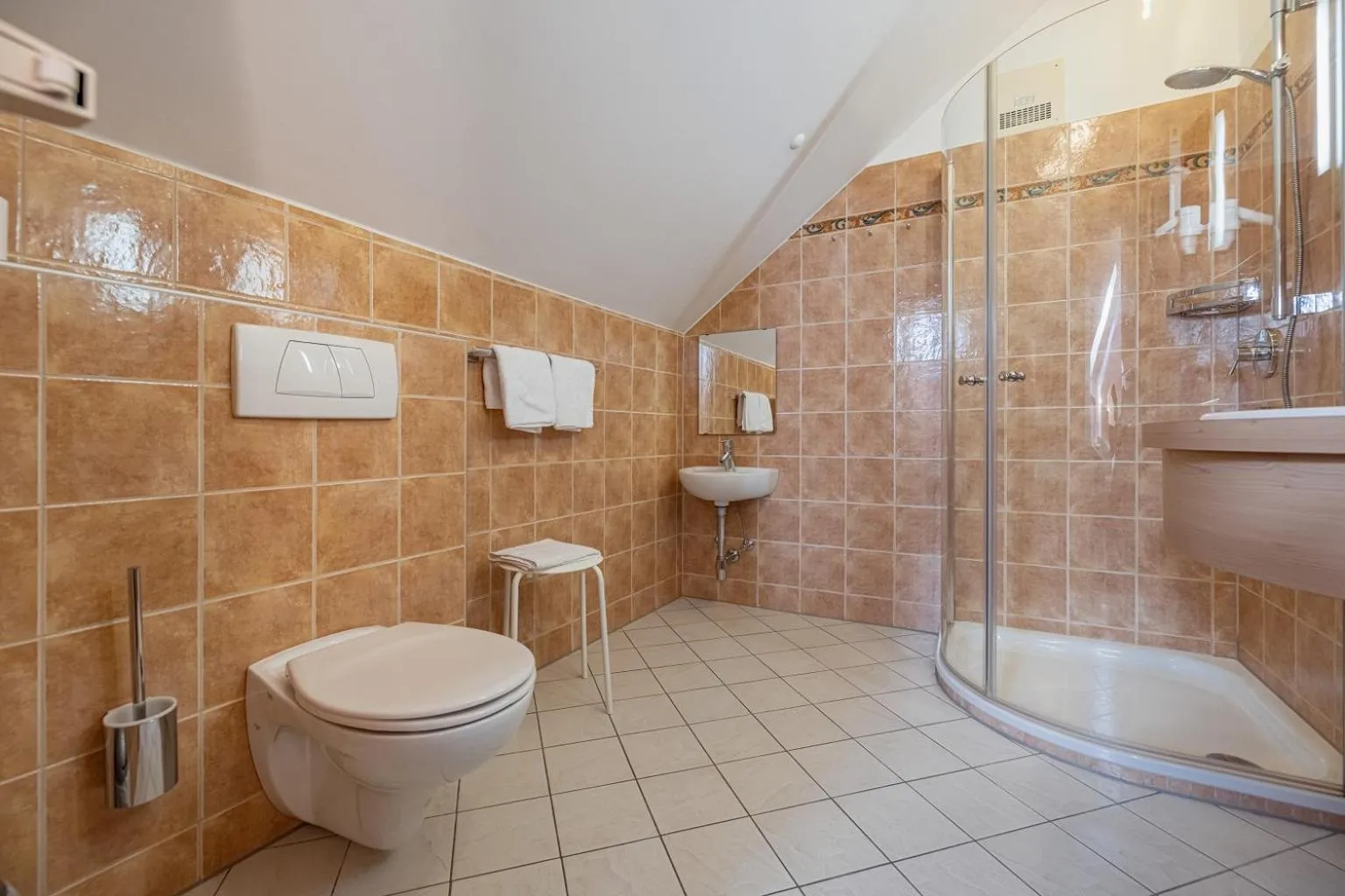 Bathroom in Pension Oberjörg