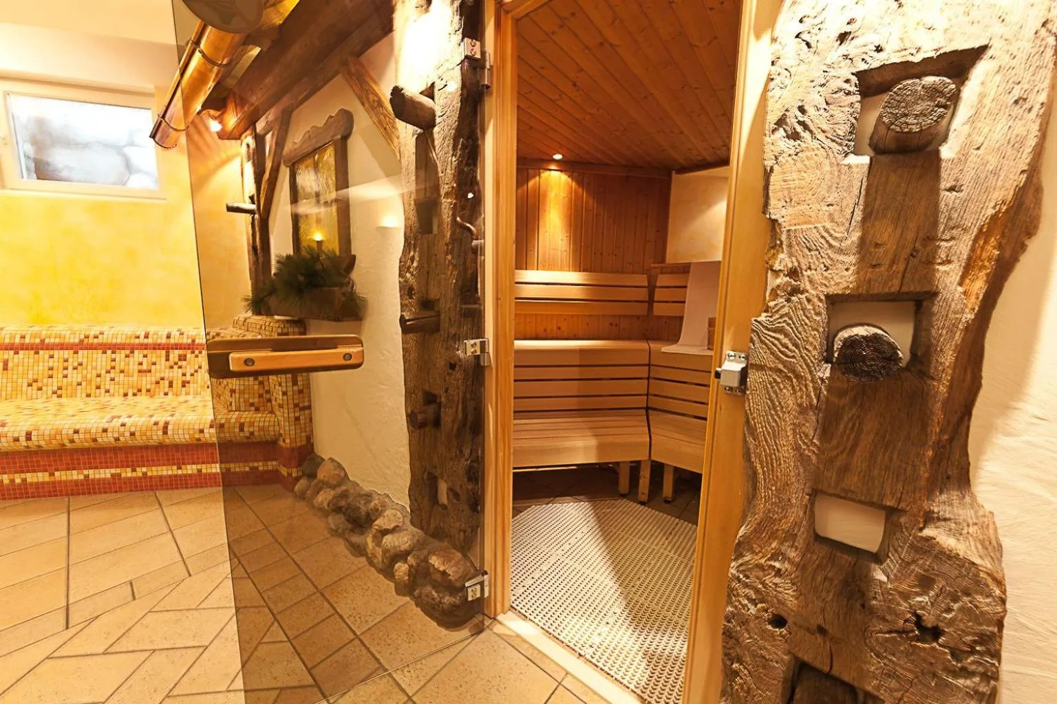 Sauna in Pension Oberjörg