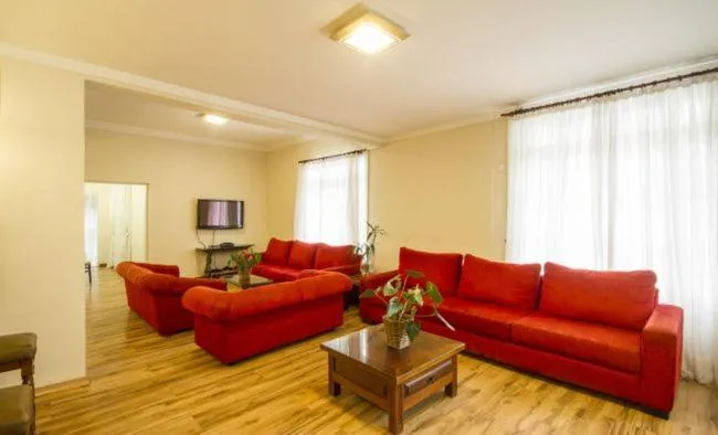 Communal lounge/ TV room in Hotel Bologna