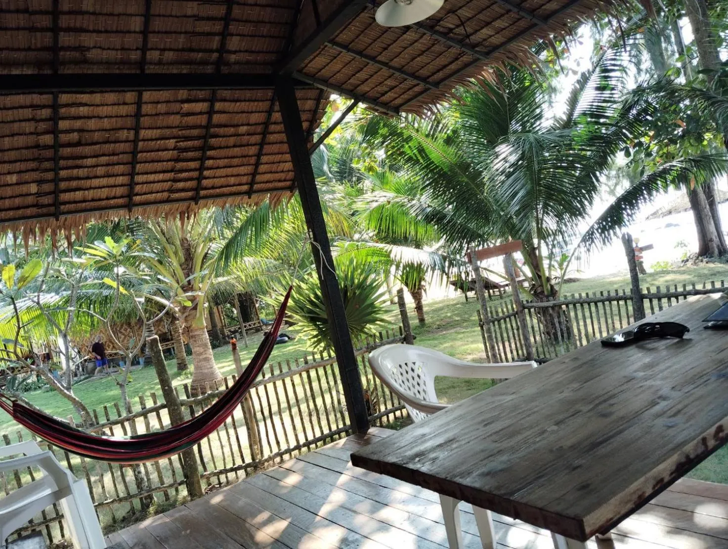 Patio in Koh Phaluai Beach Bangalow