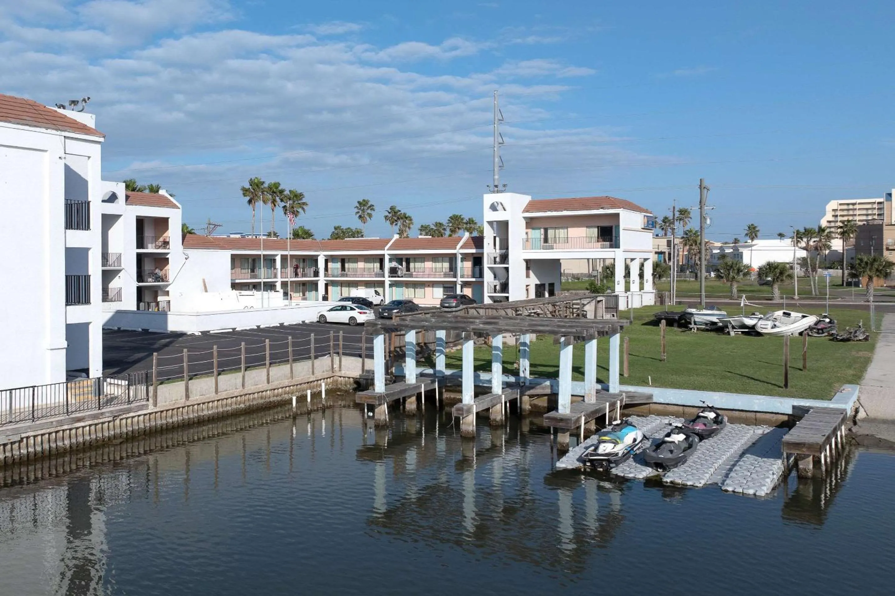 Property building in WindWater Hotel and Marina
