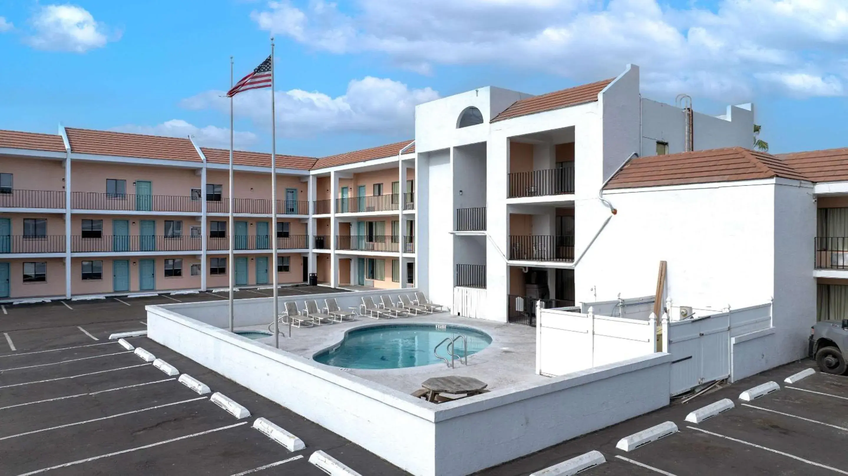 Swimming pool in WindWater Hotel and Marina Swimming pool in WindWater Hotel and Marina