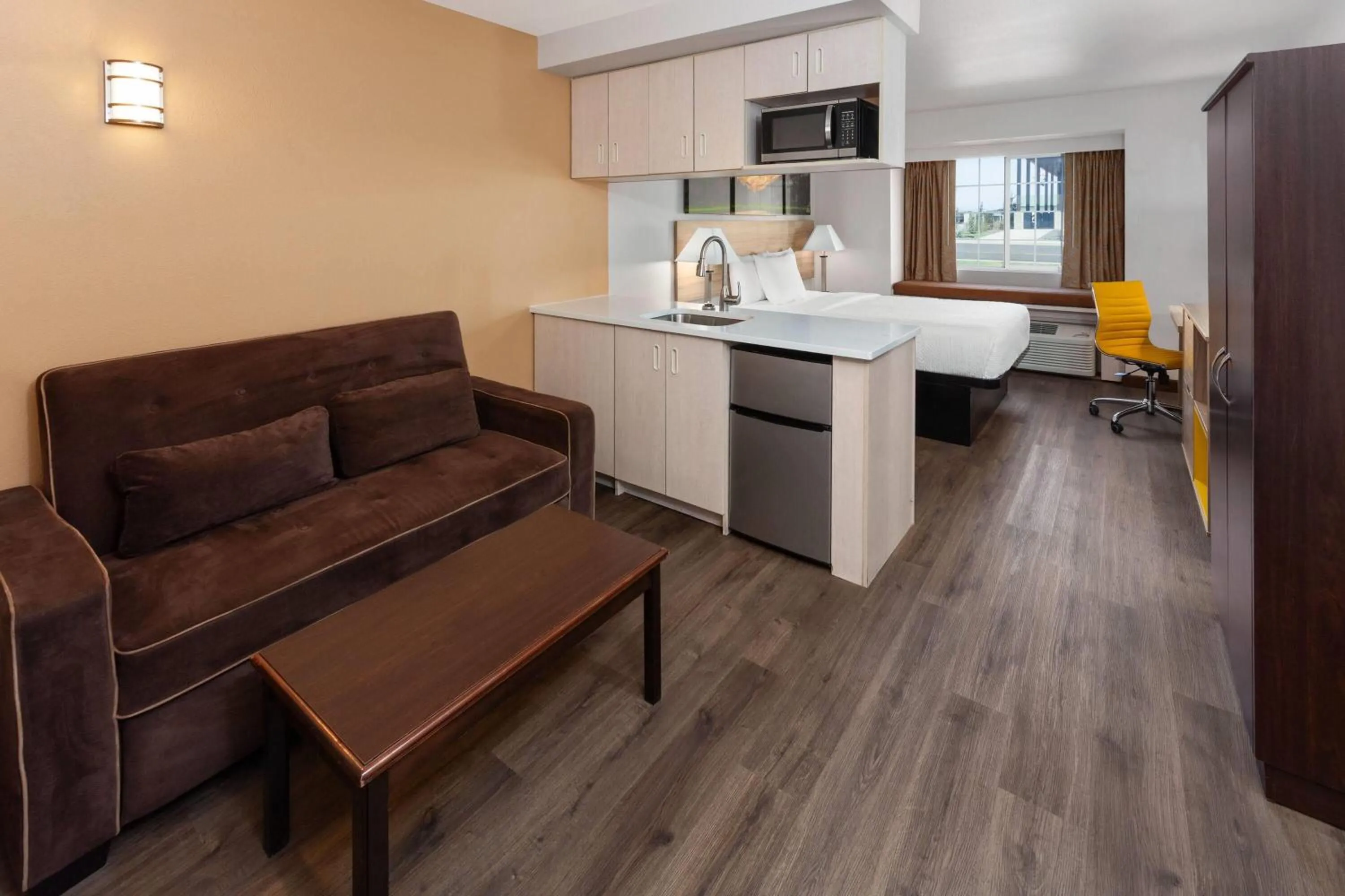 Photo of the whole room in Days Inn & Suites by Wyndham Spokane Airport Airway Heights