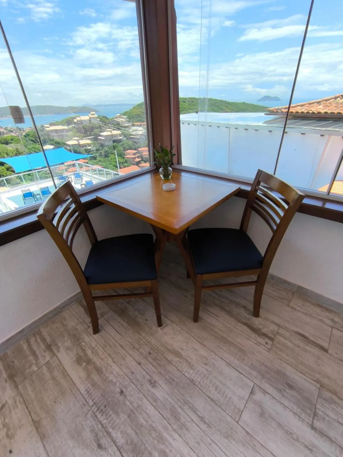 Balcony/Terrace in Pousada Santorini
