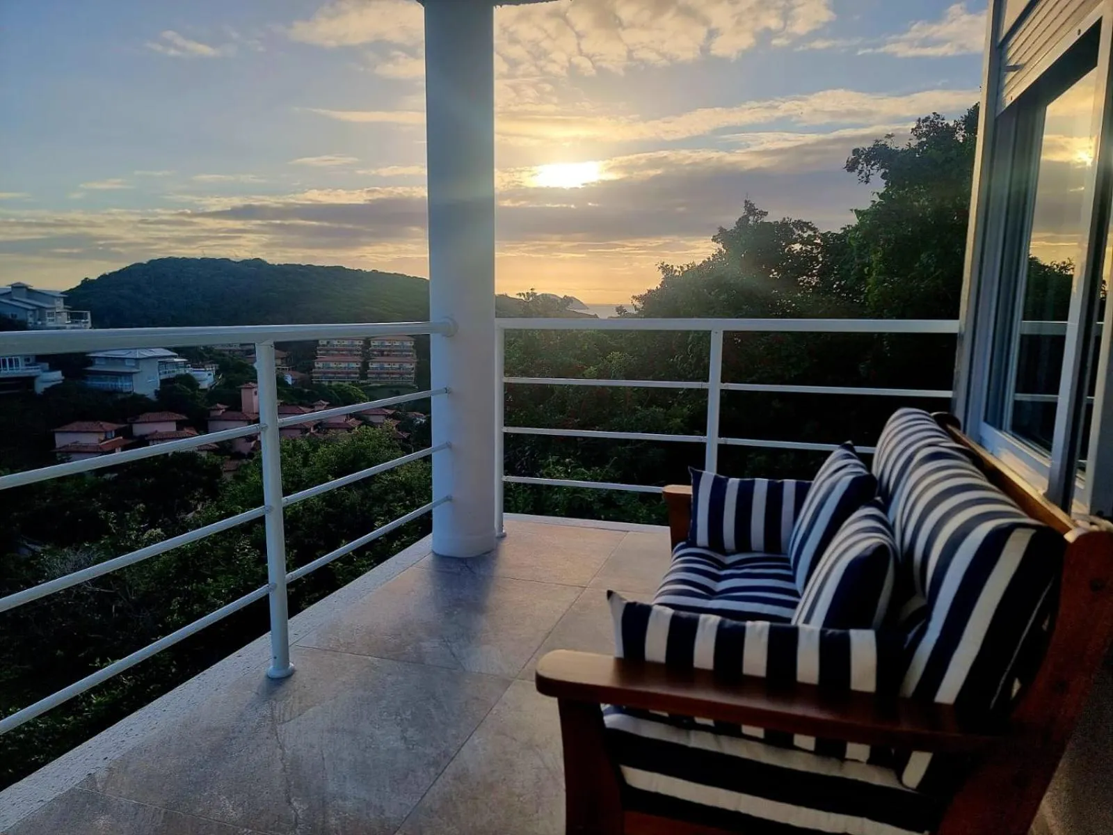 Natural landscape in Pousada Santorini