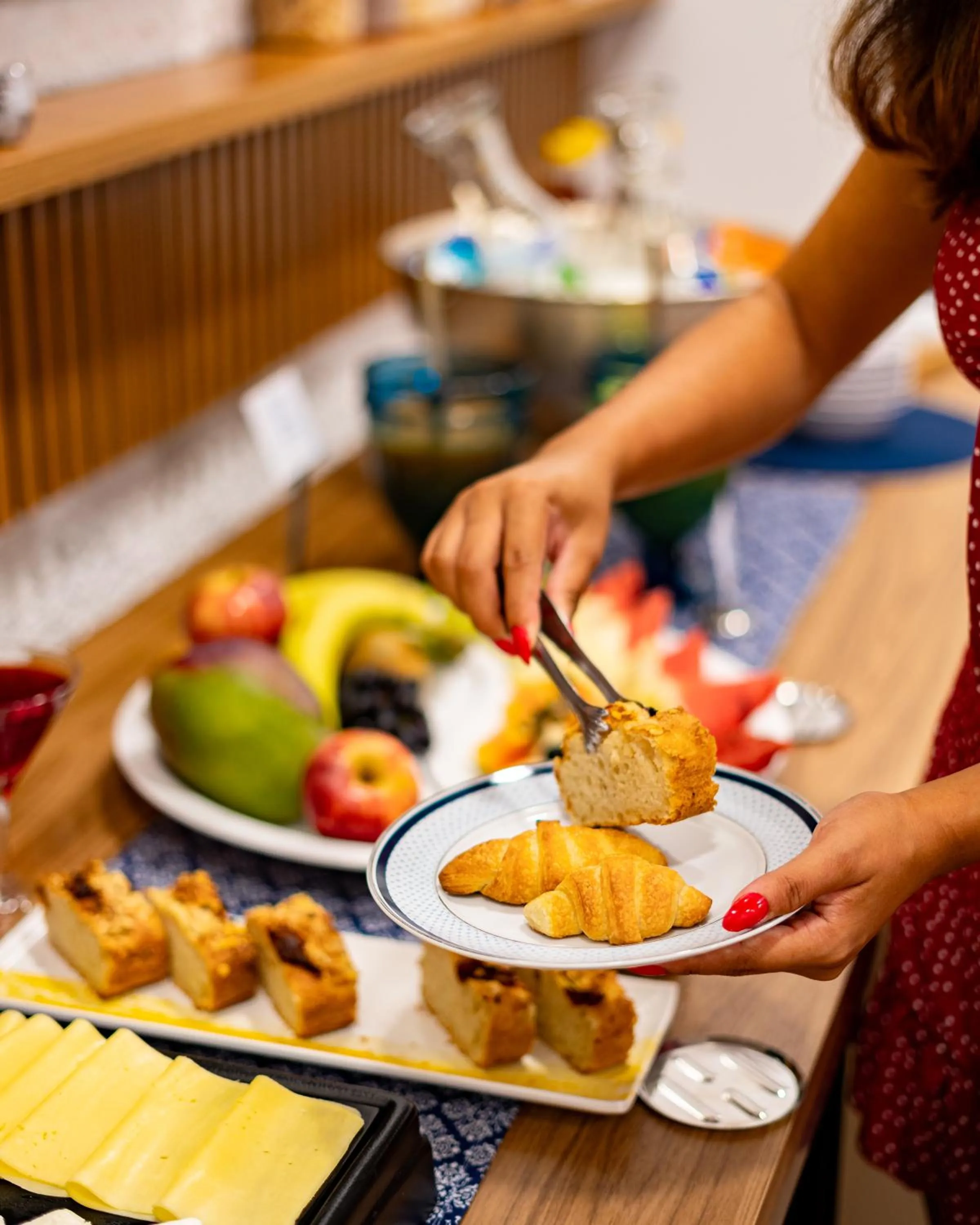Food in Pousada Santorini