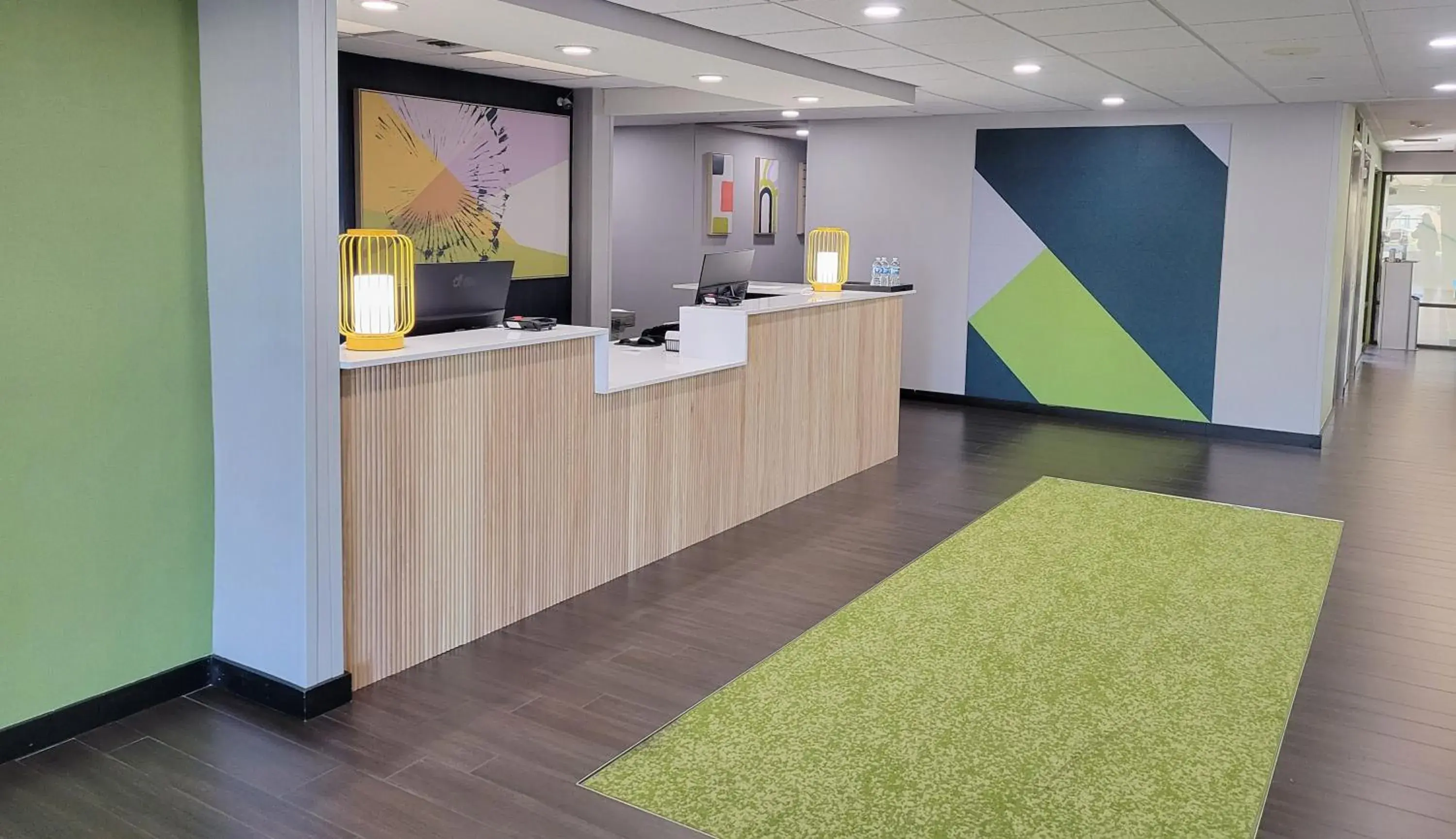 Lobby or reception in Spark by Hilton Green Bay Lobby or reception in Spark by Hilton Green Bay