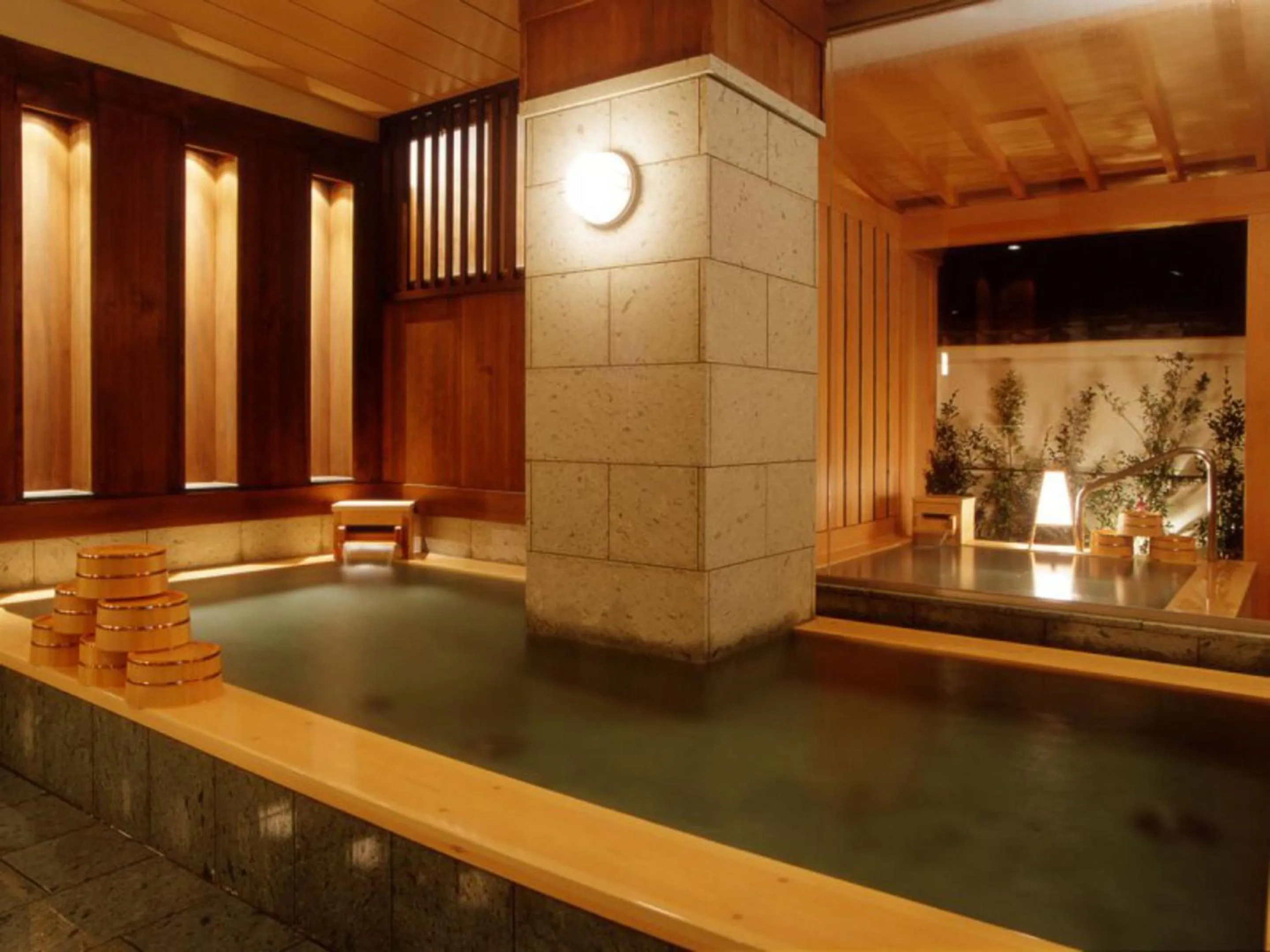 Hot Spring Bath in Atami Onsen Sakuraya Ryokan