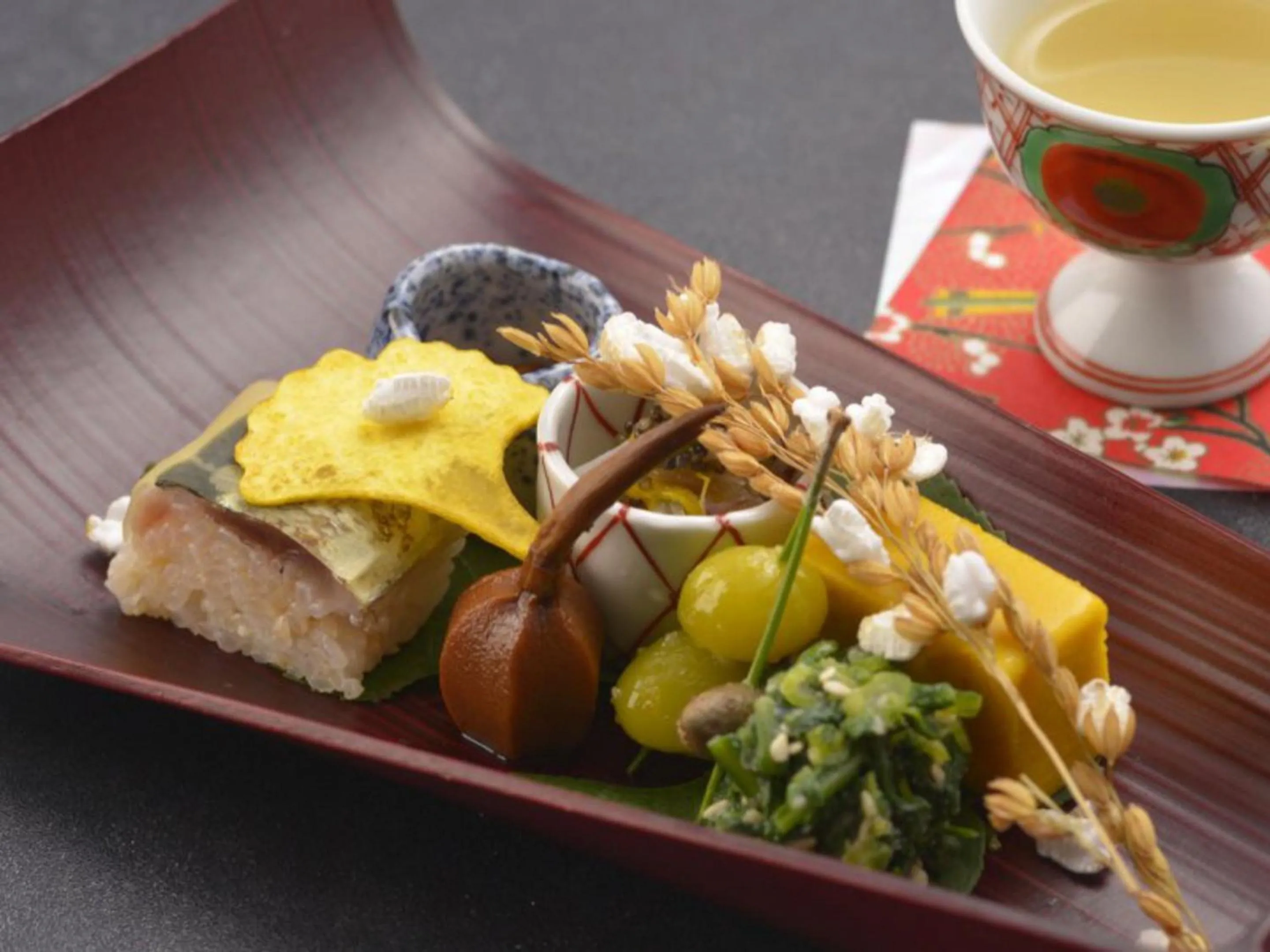 Food close-up in Atami Onsen Sakuraya Ryokan