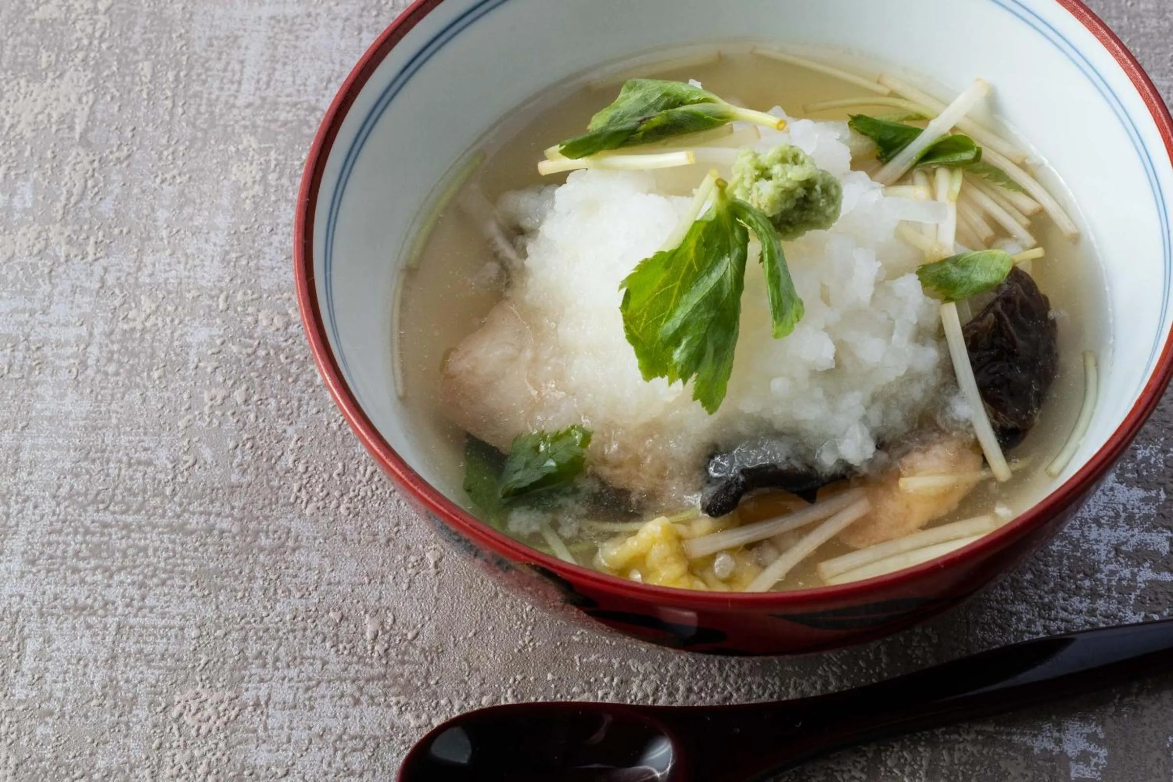 Food close-up in Atami Onsen Sakuraya Ryokan