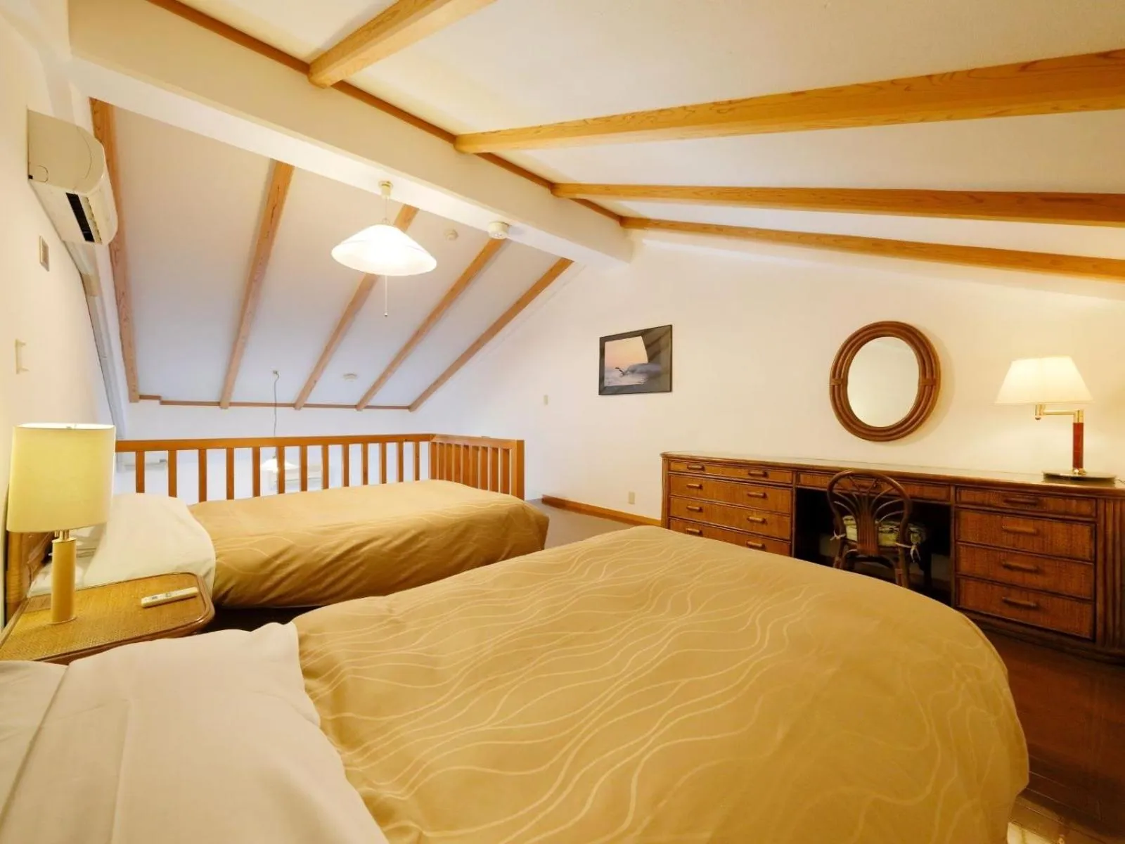 Photo of the whole room, Bed in Resort Hotel Umibe no Kajuen